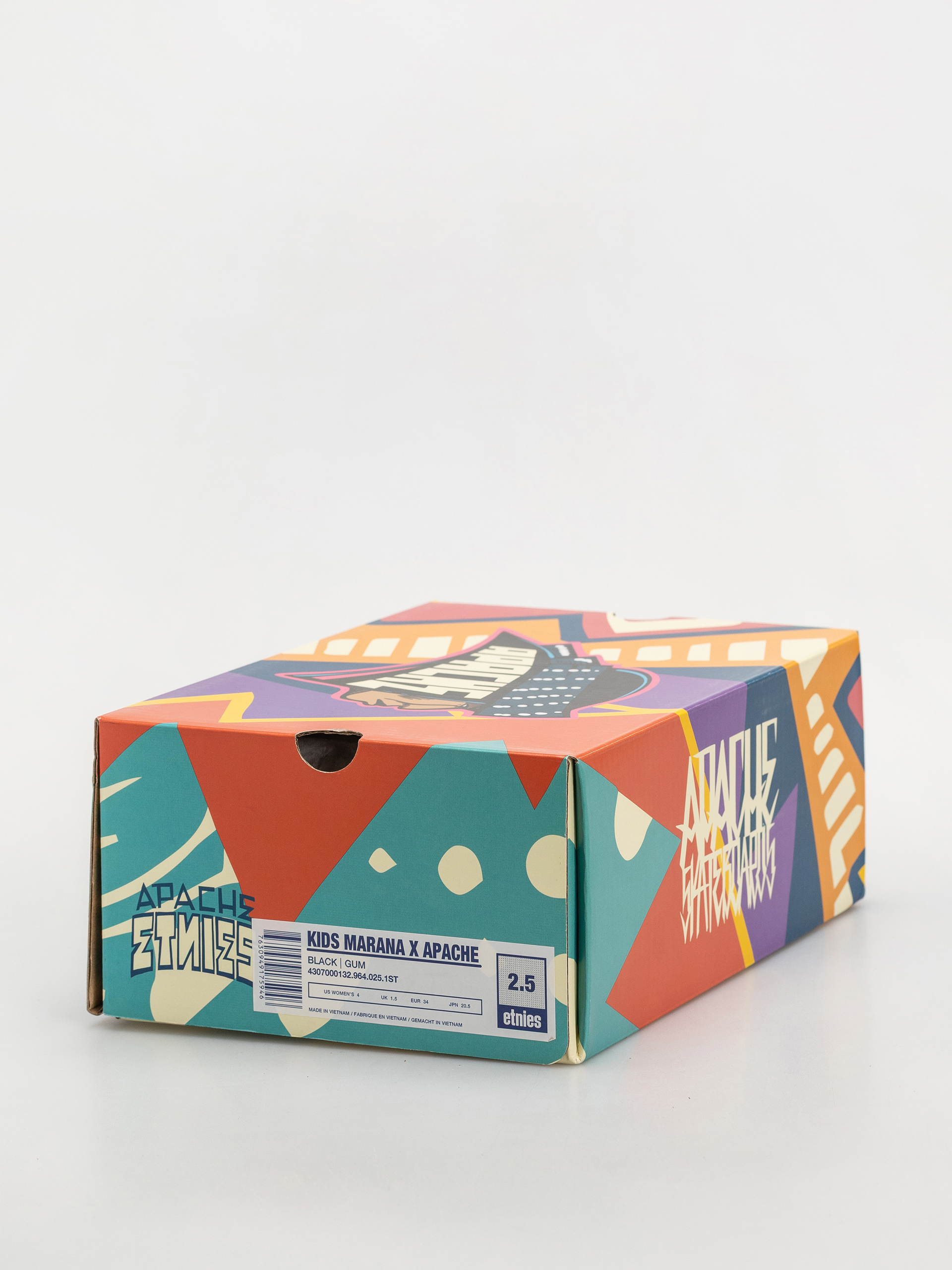 Buty Etnies Kids Marana X Apache JR (black/gum)