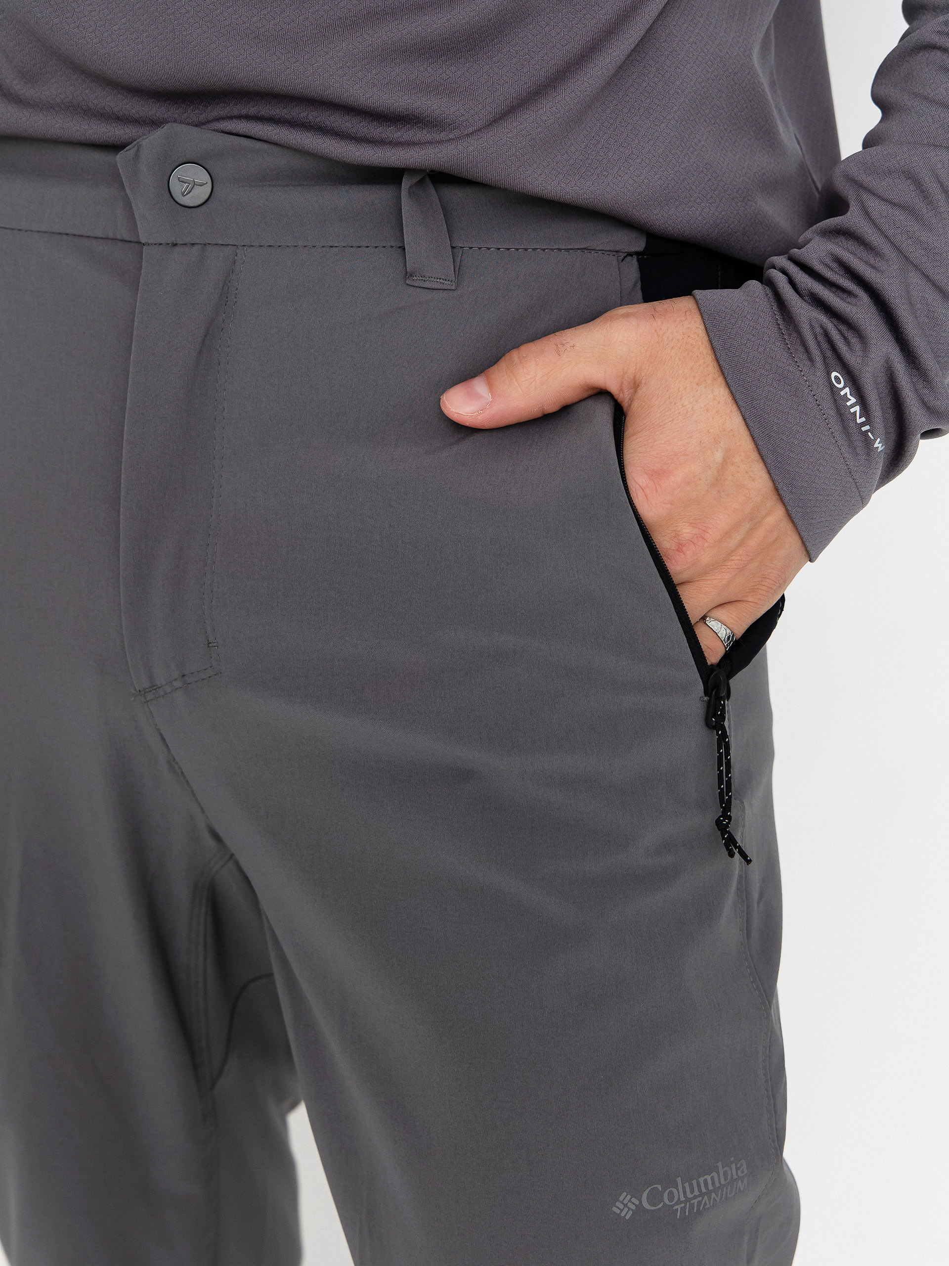 Spodnie Columbia Triple Canyon II (city grey)