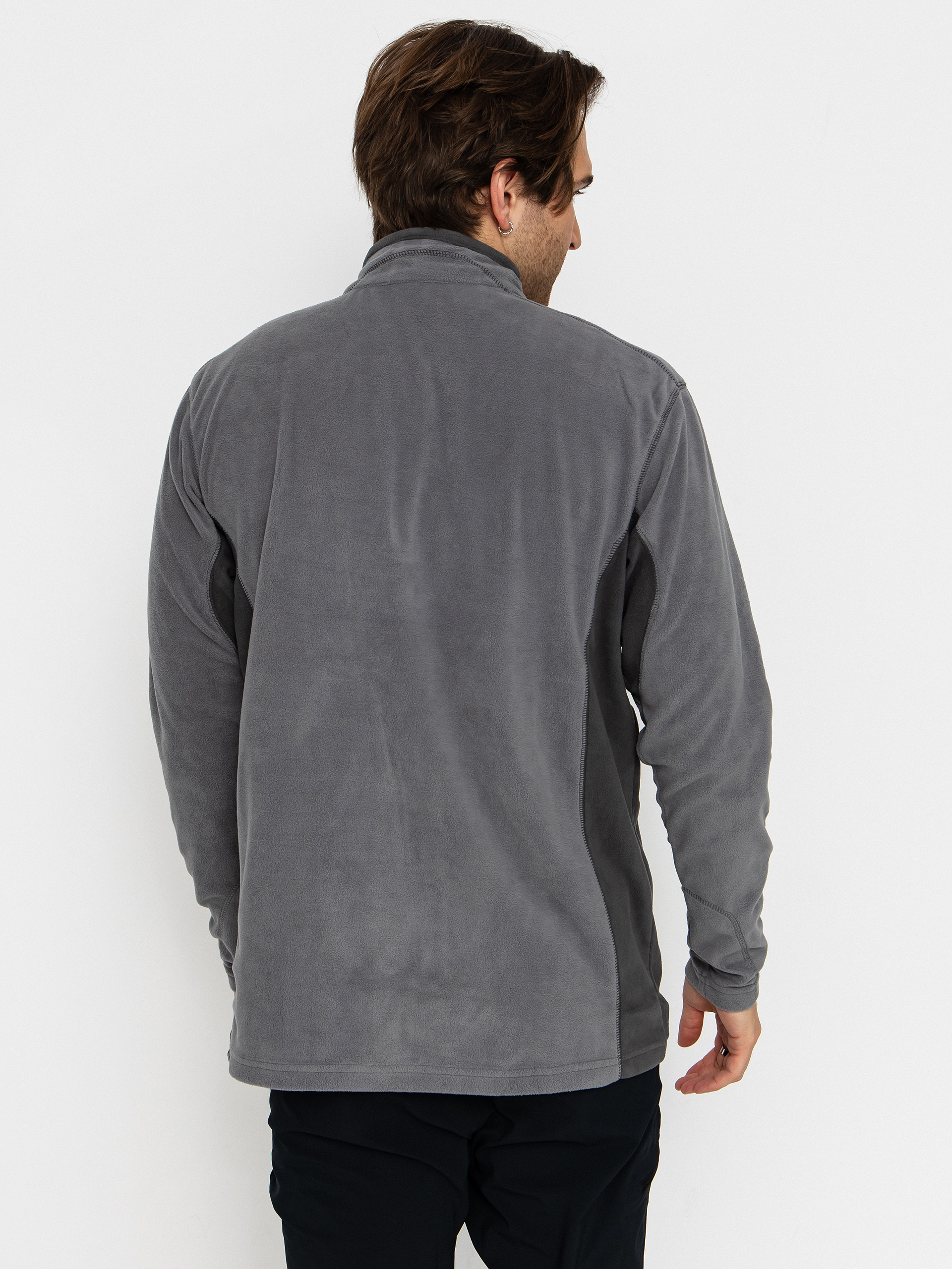 Męski Polar Columbia Klamath Range II Half Zip (city grey/shark)