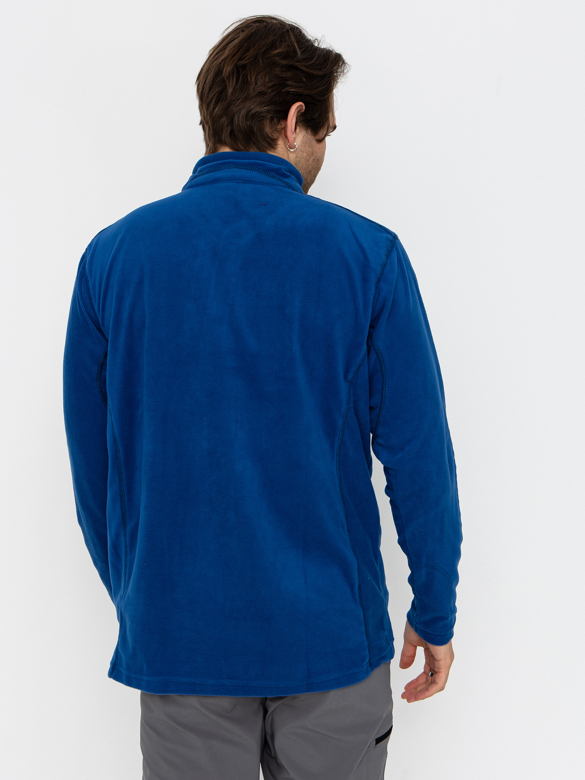 Męski Polar Columbia Klamath Range II Half Zip (mountain blue)