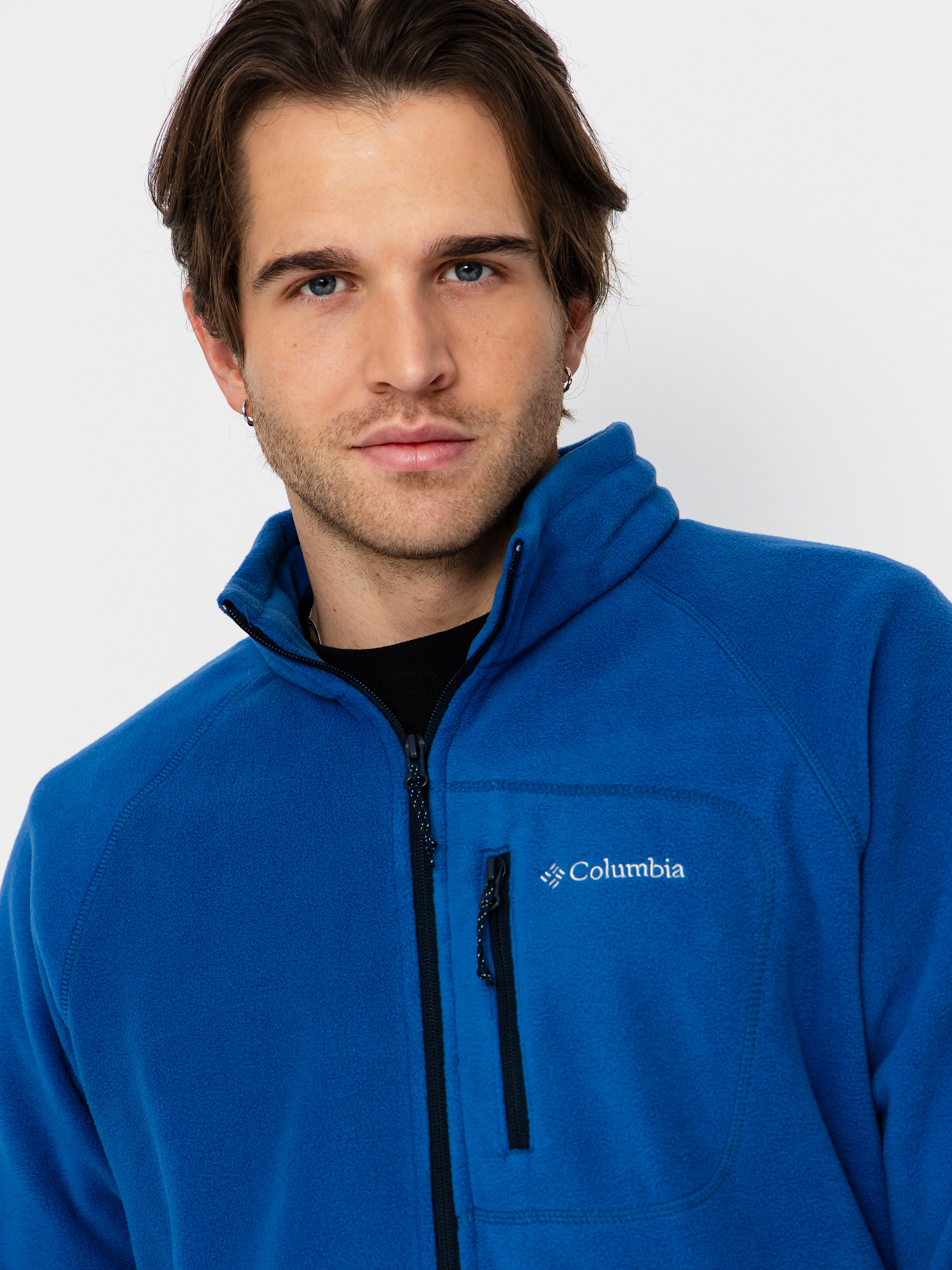 Męski Polar Columbia Fast Trek II Full Zip (mountain blue)