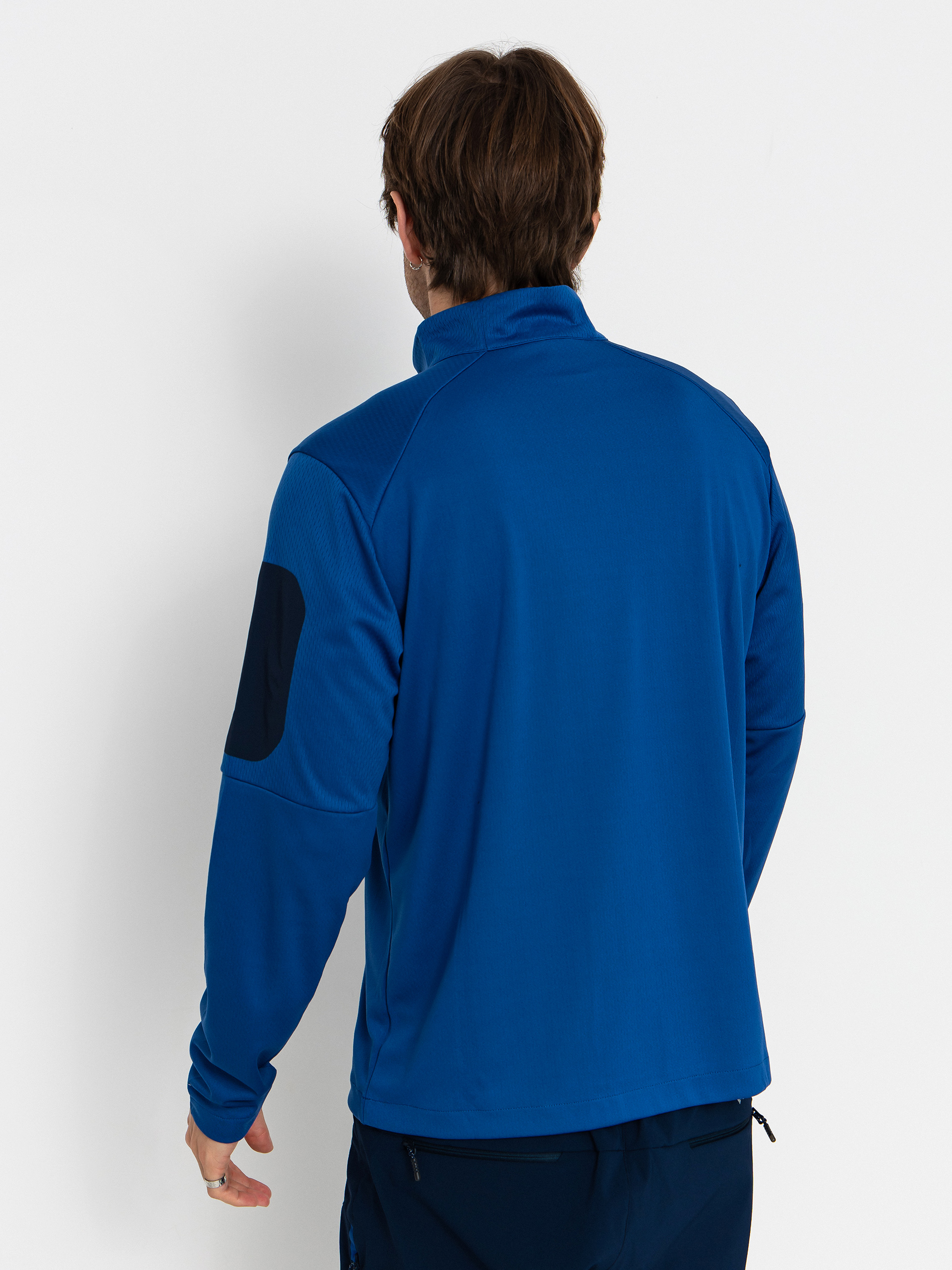 Męski Polar Columbia Tech Knit 1/4 Zip (mtn blue/coll)