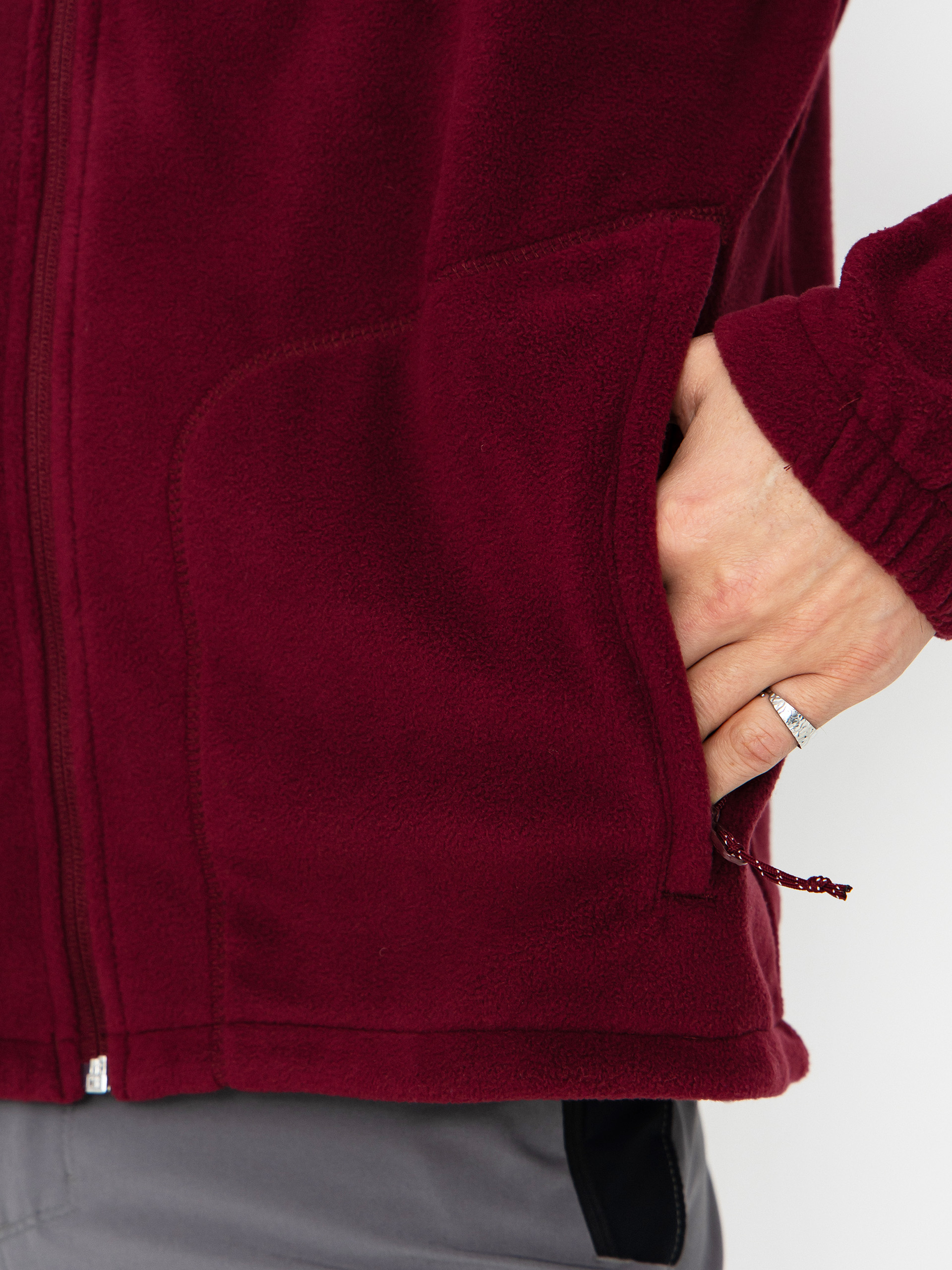 Męski Polar Columbia Fast Trek II Full Zip (rich wine)