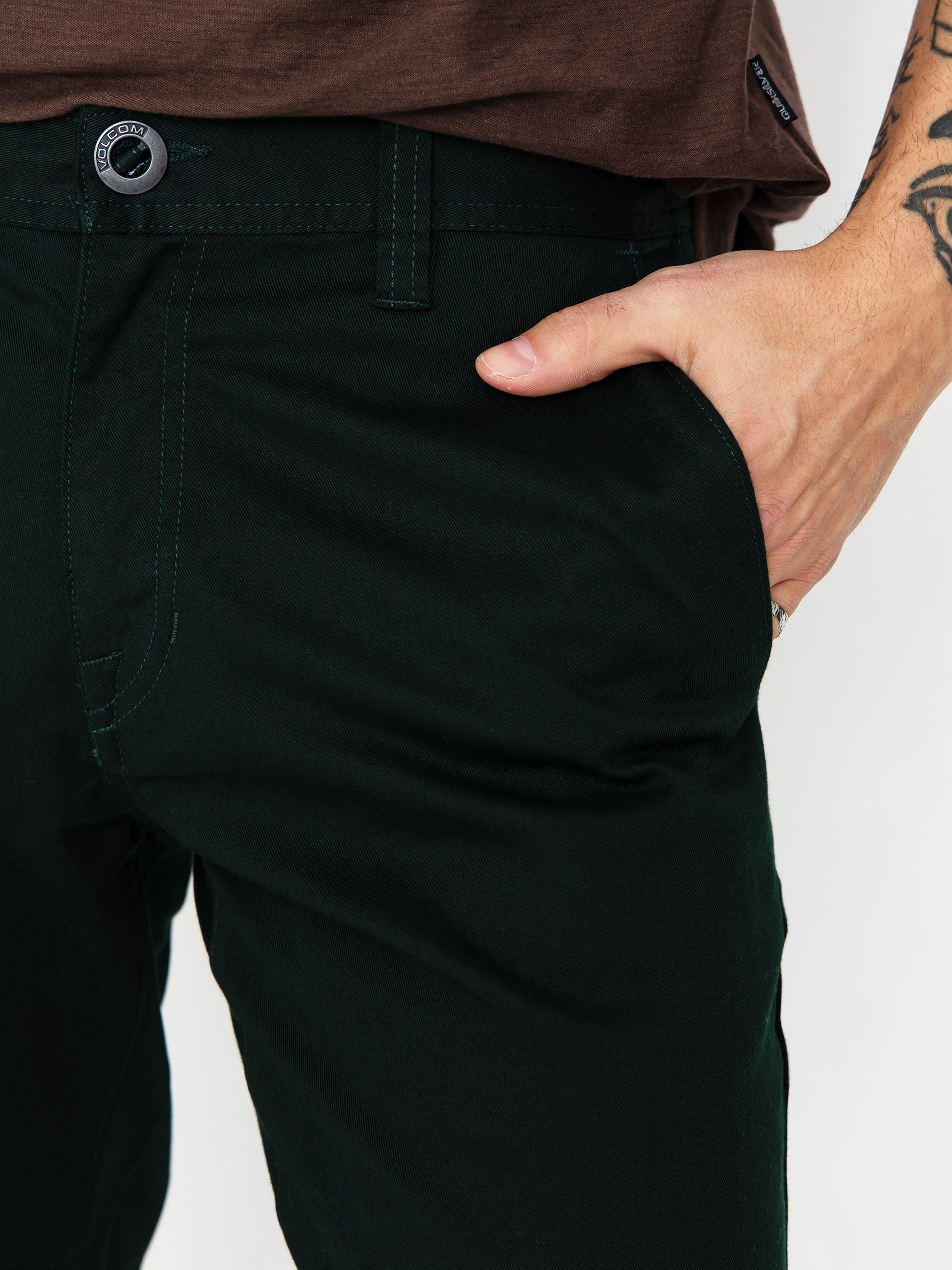 Spodnie Volcom Frickin Modern Stretch (scarab)