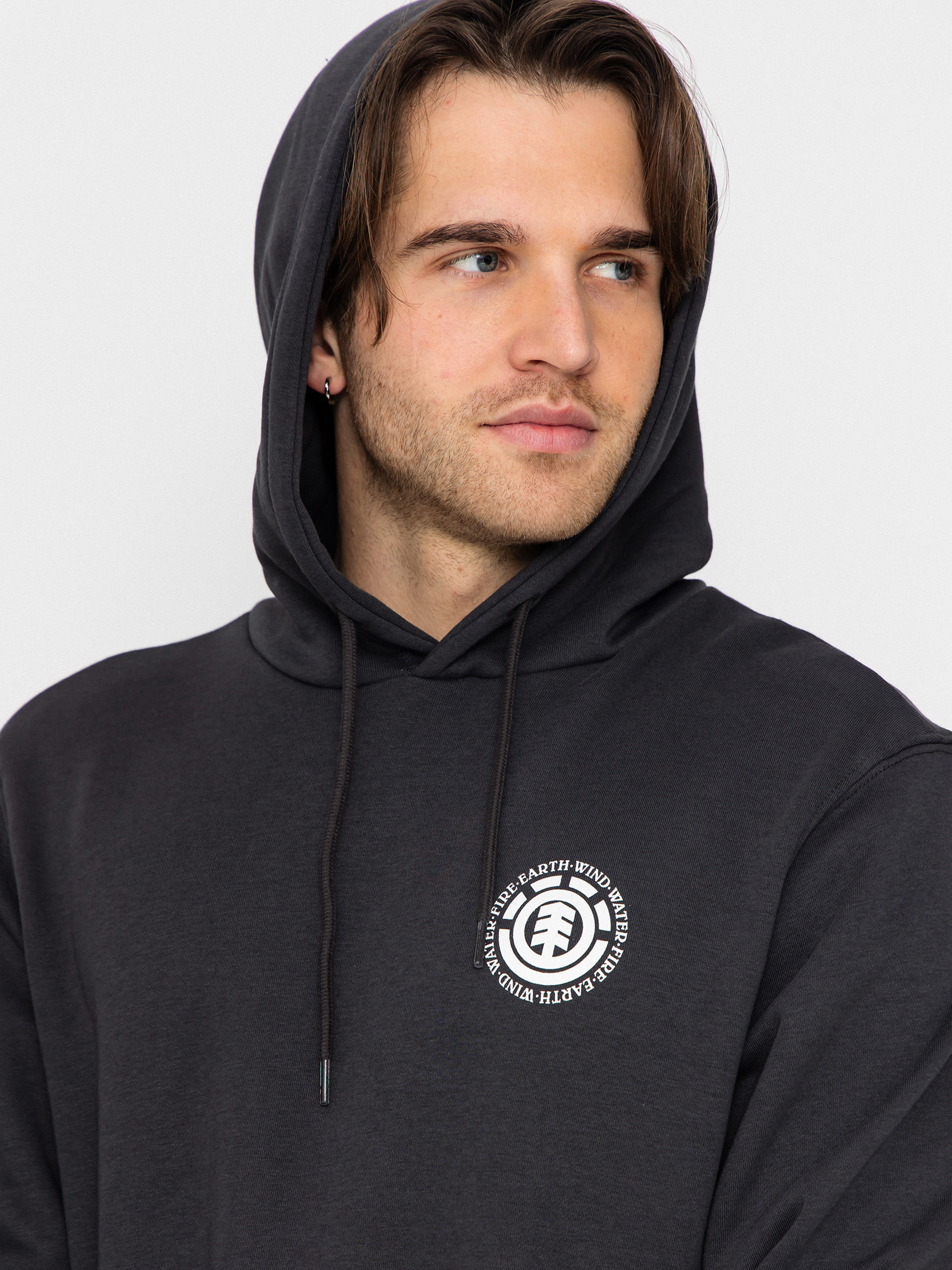 Bluza z kapturem Element Seal Bp HD (off black)