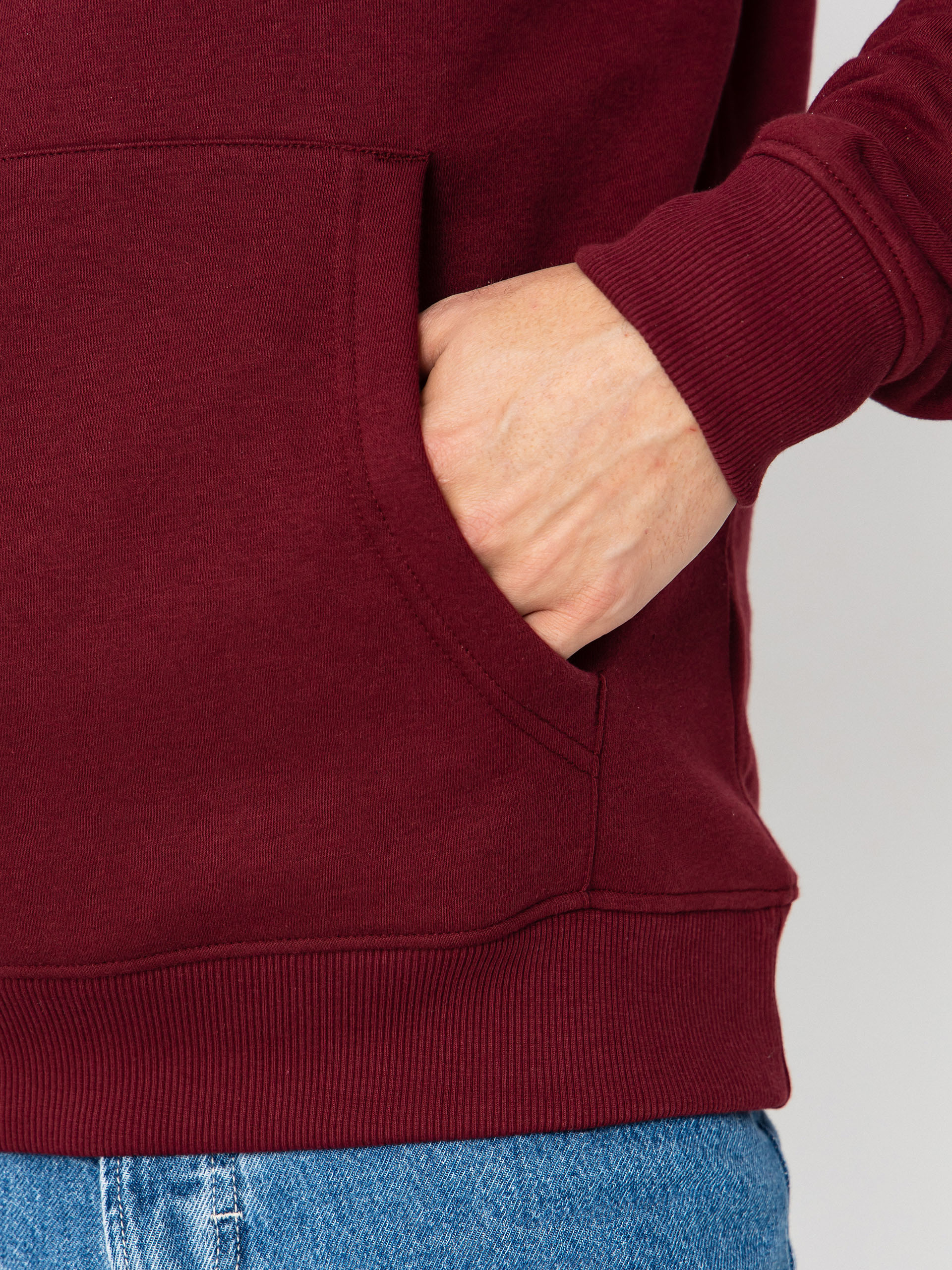 Bluza z kapturem Element Icon Embroidery HD (zinfandel)