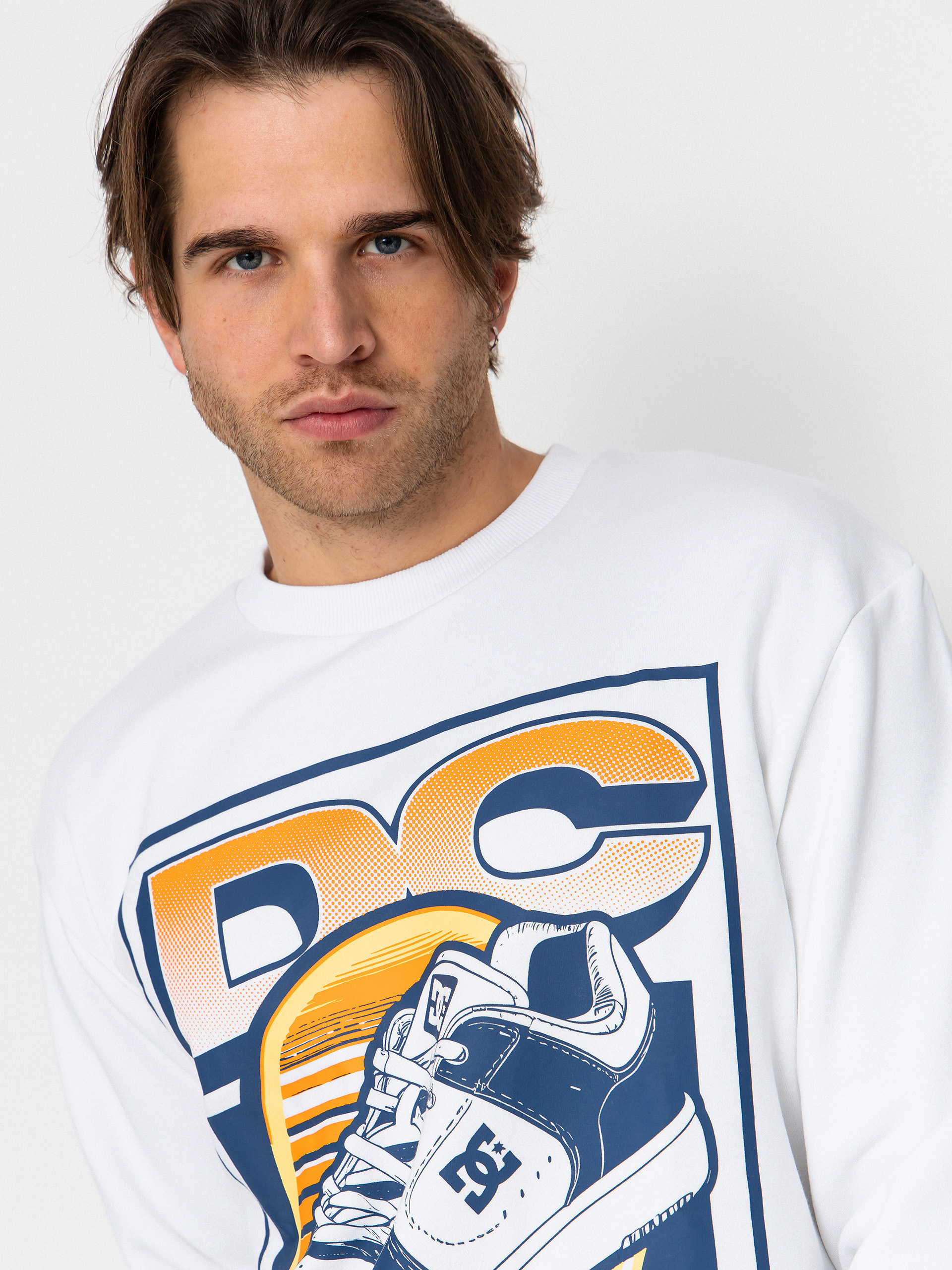 Bluza DC Manteca Tribute Crew (white)