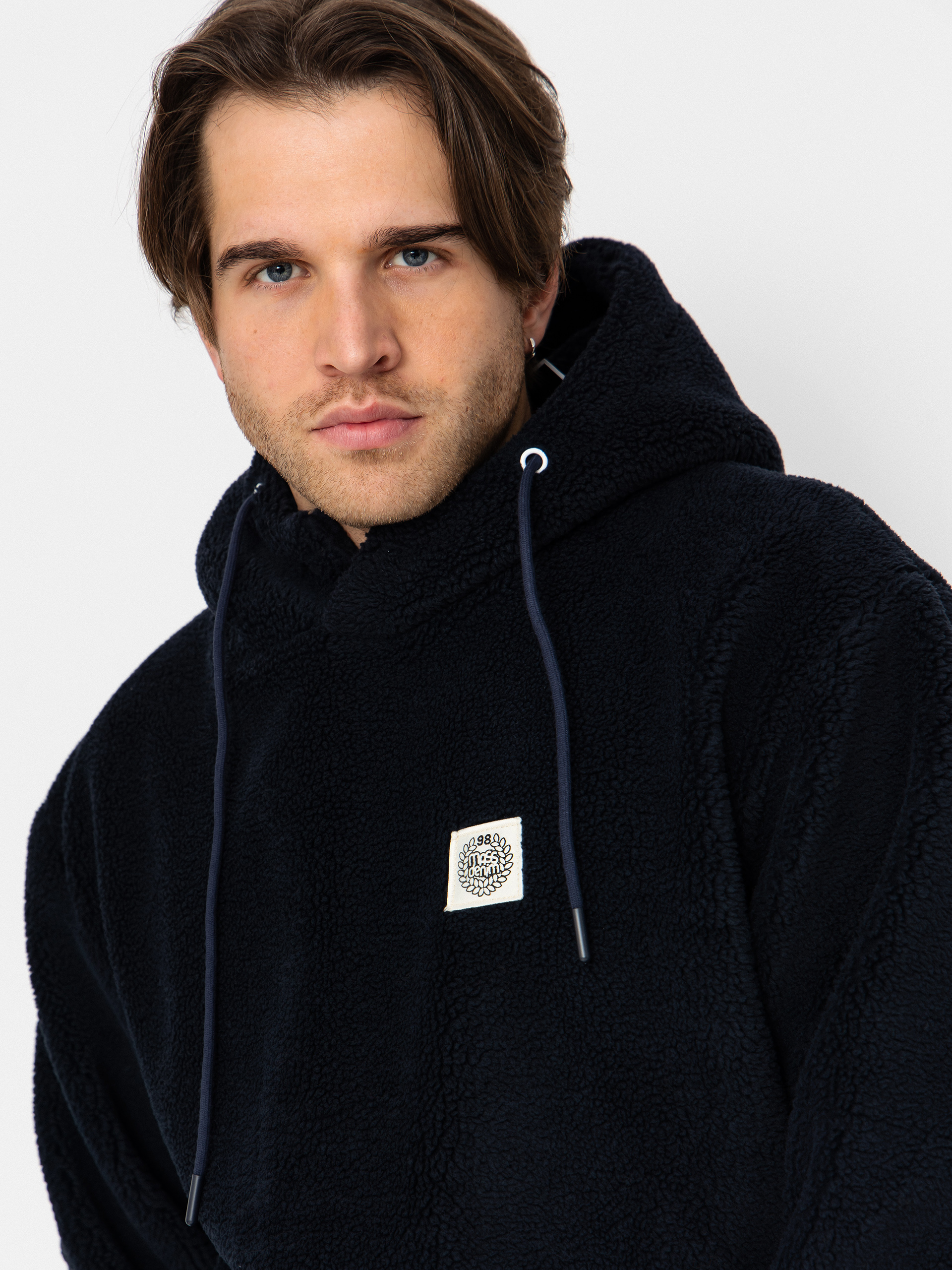 Kurtka MassDnm Patch Teddy Hoody (navy)