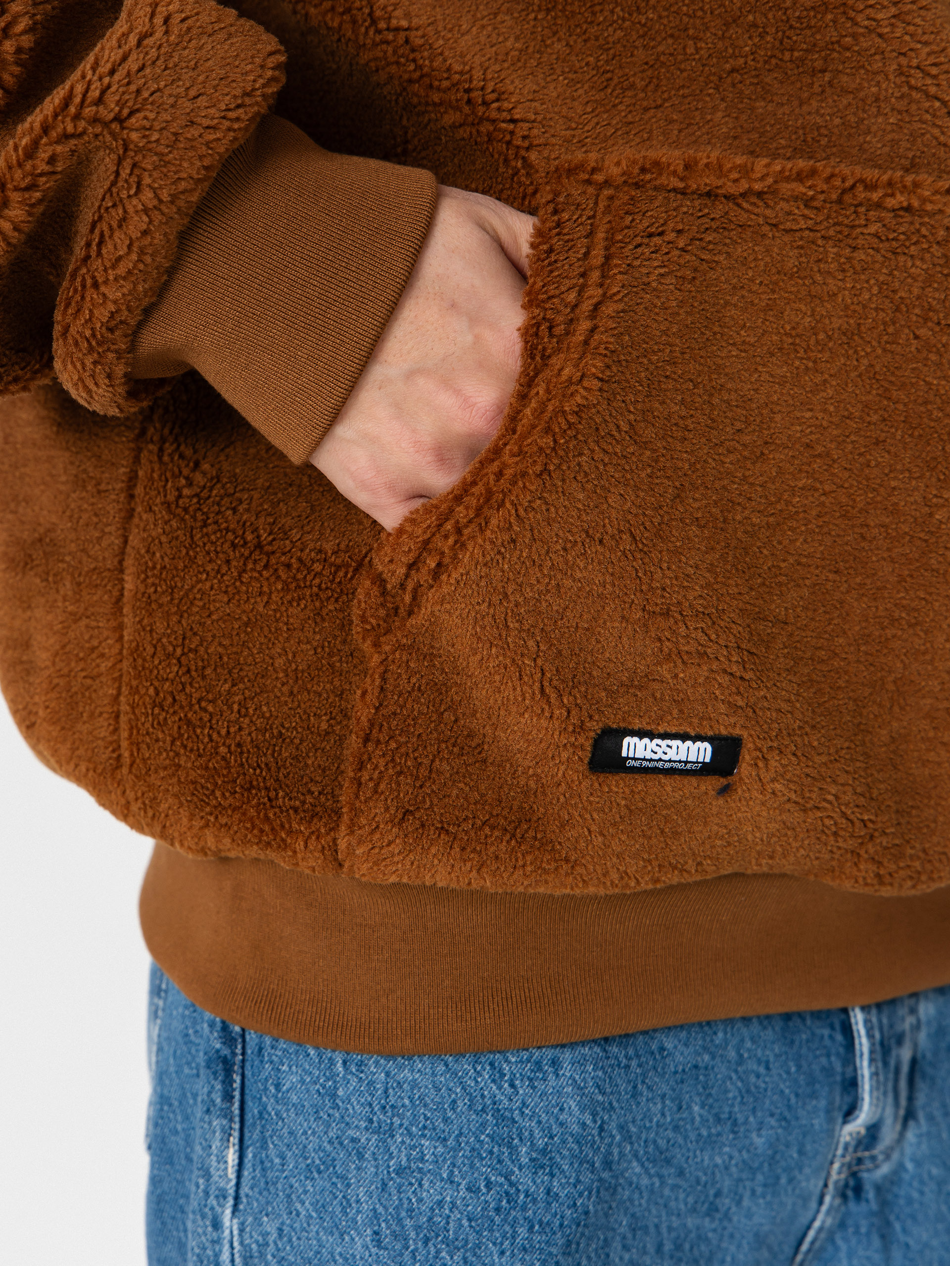 Kurtka MassDnm Patch Teddy Hoody (timbo)