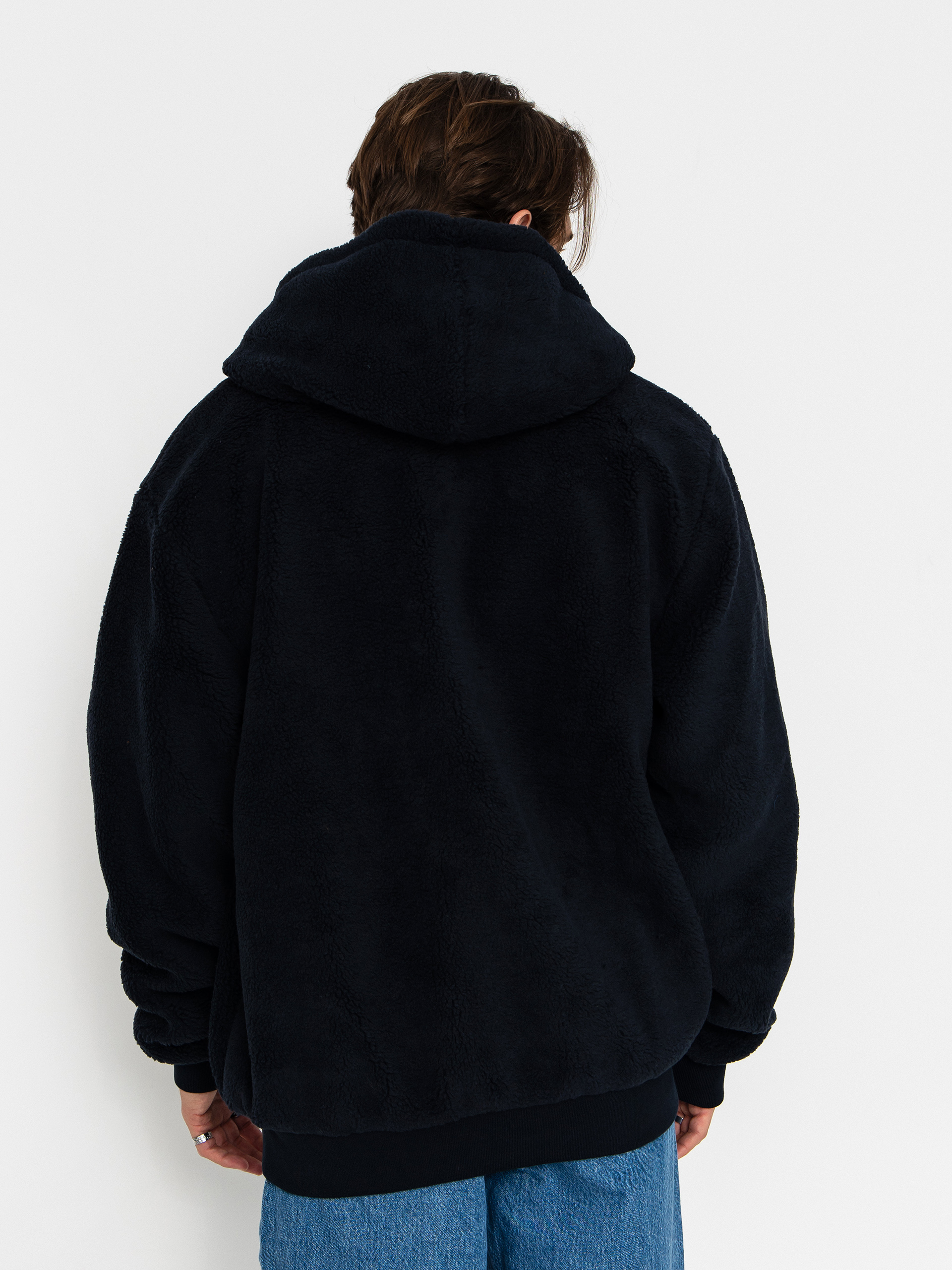 Kurtka MassDnm Patch Teddy Zip Hoody (navy)