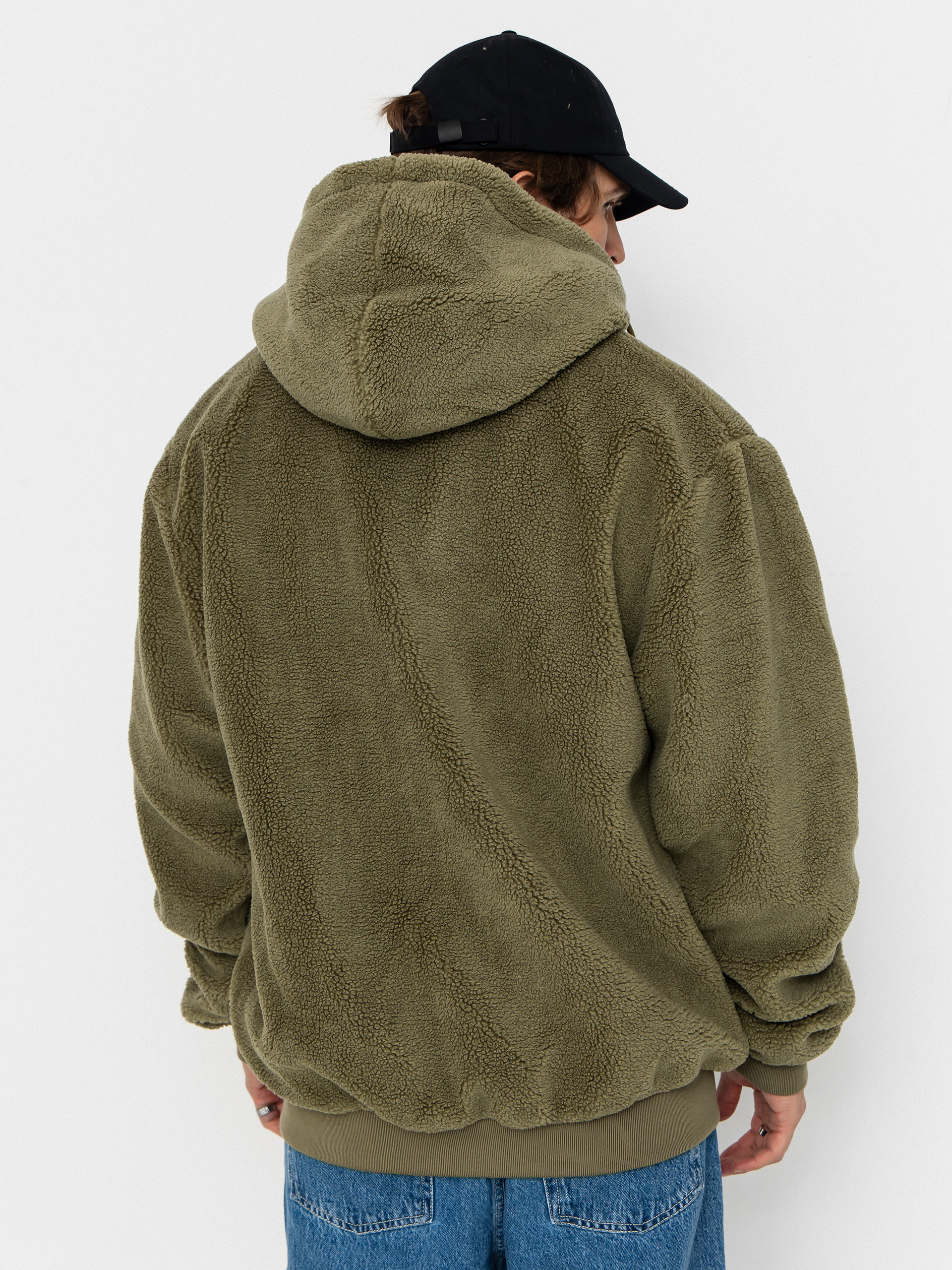 Kurtka MassDnm Patch Teddy Zip Hoody (olive)