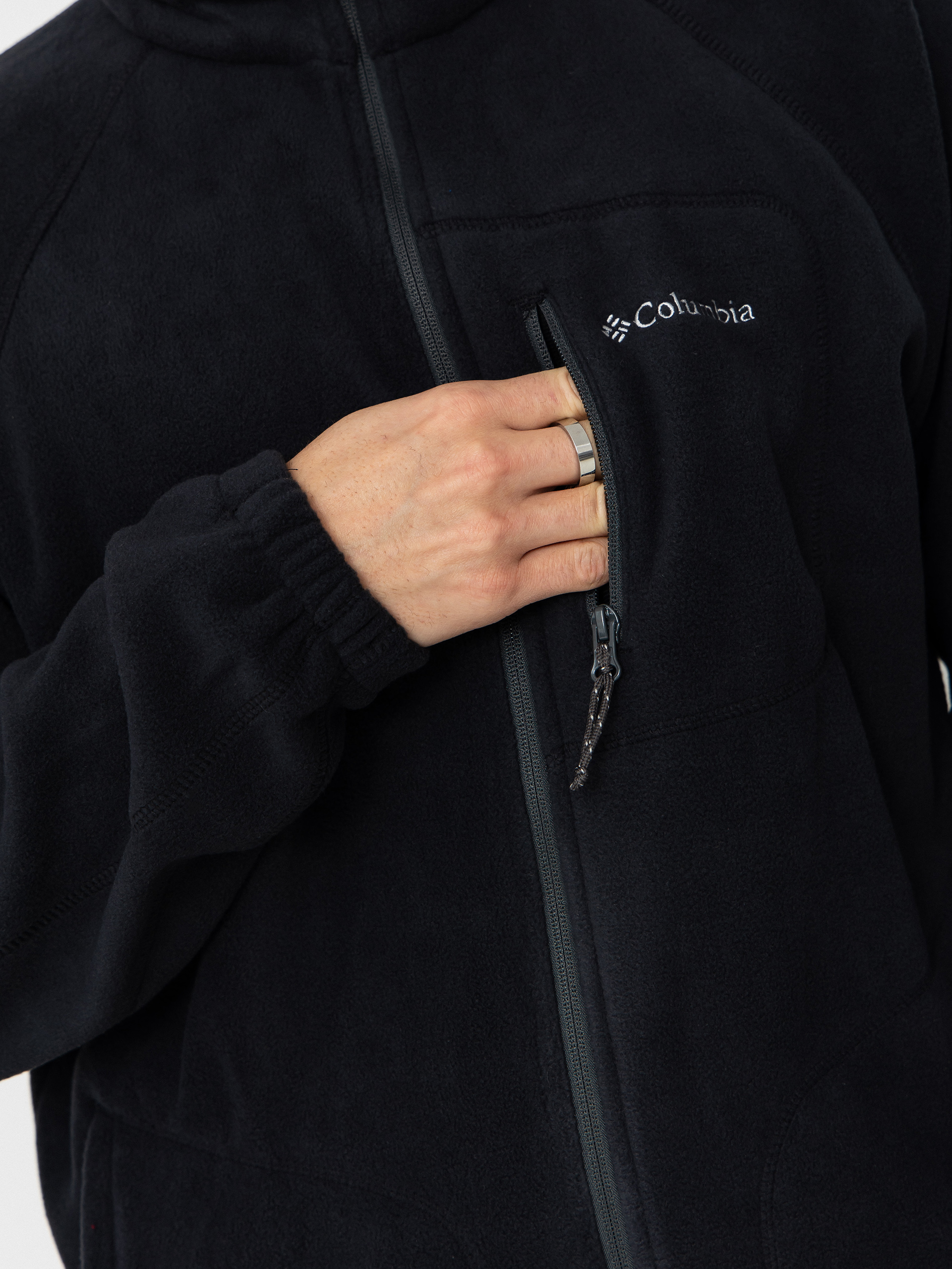 Męski Polar Columbia Fast Trek II Full Zip (black)