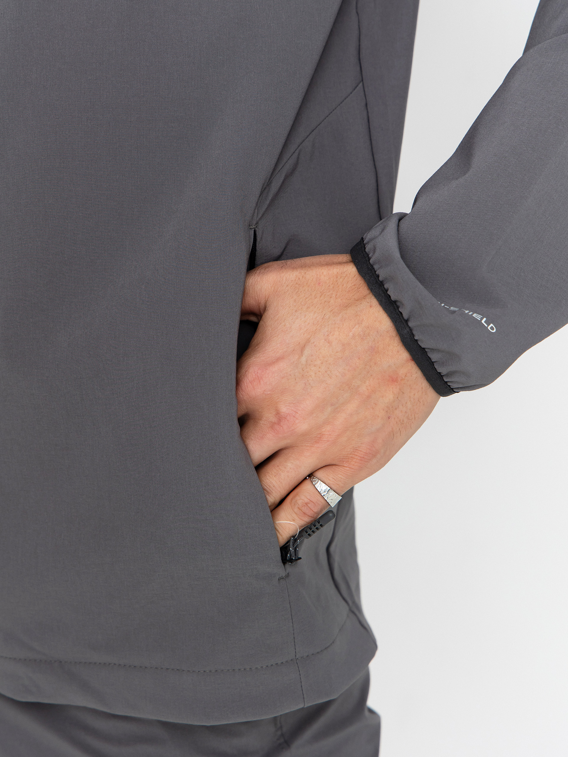 Kurtka Columbia Tech Softshell HD (city grey/black)