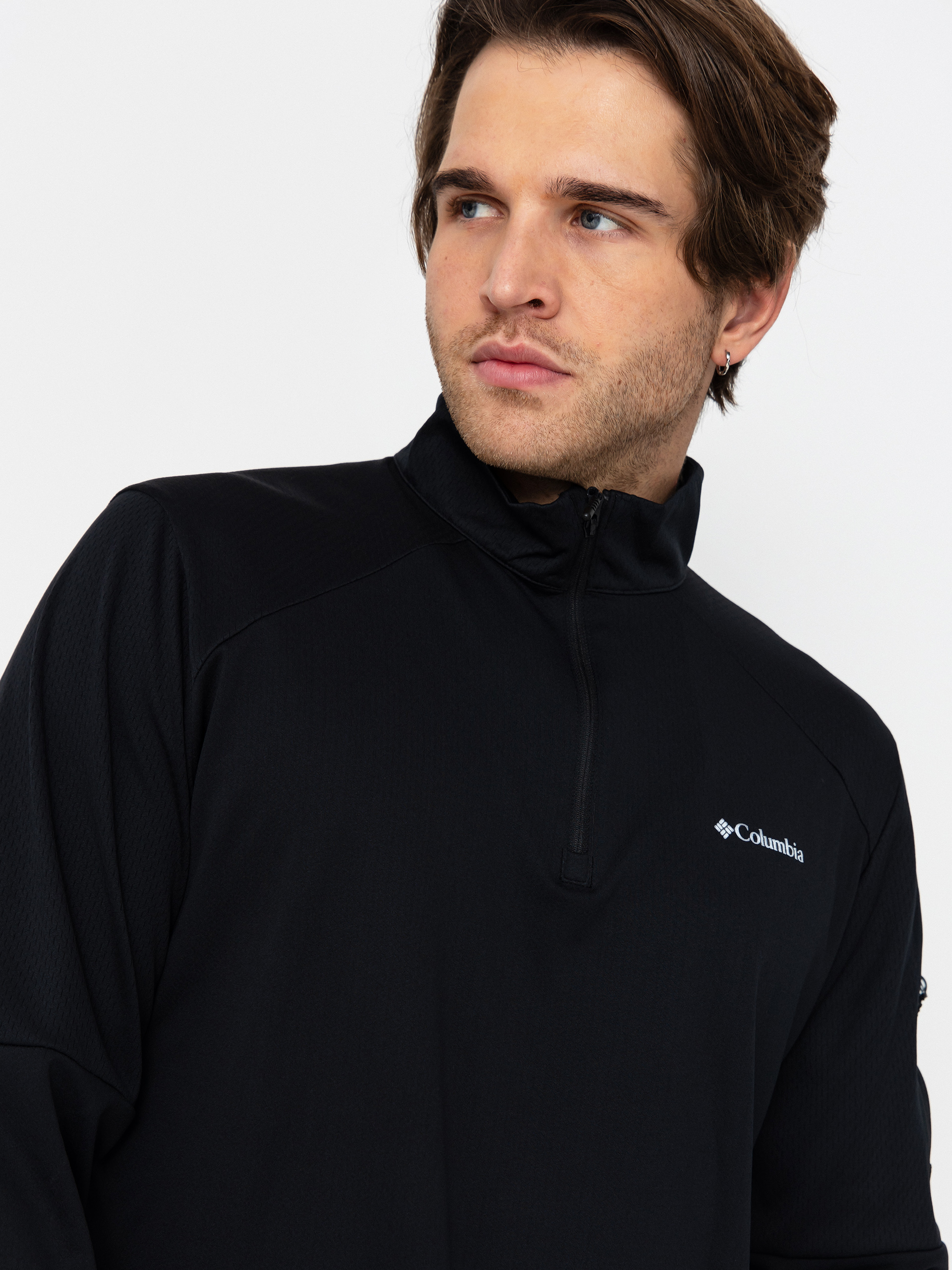 Męski Polar Columbia Tech Knit 1/4 Zip (black)