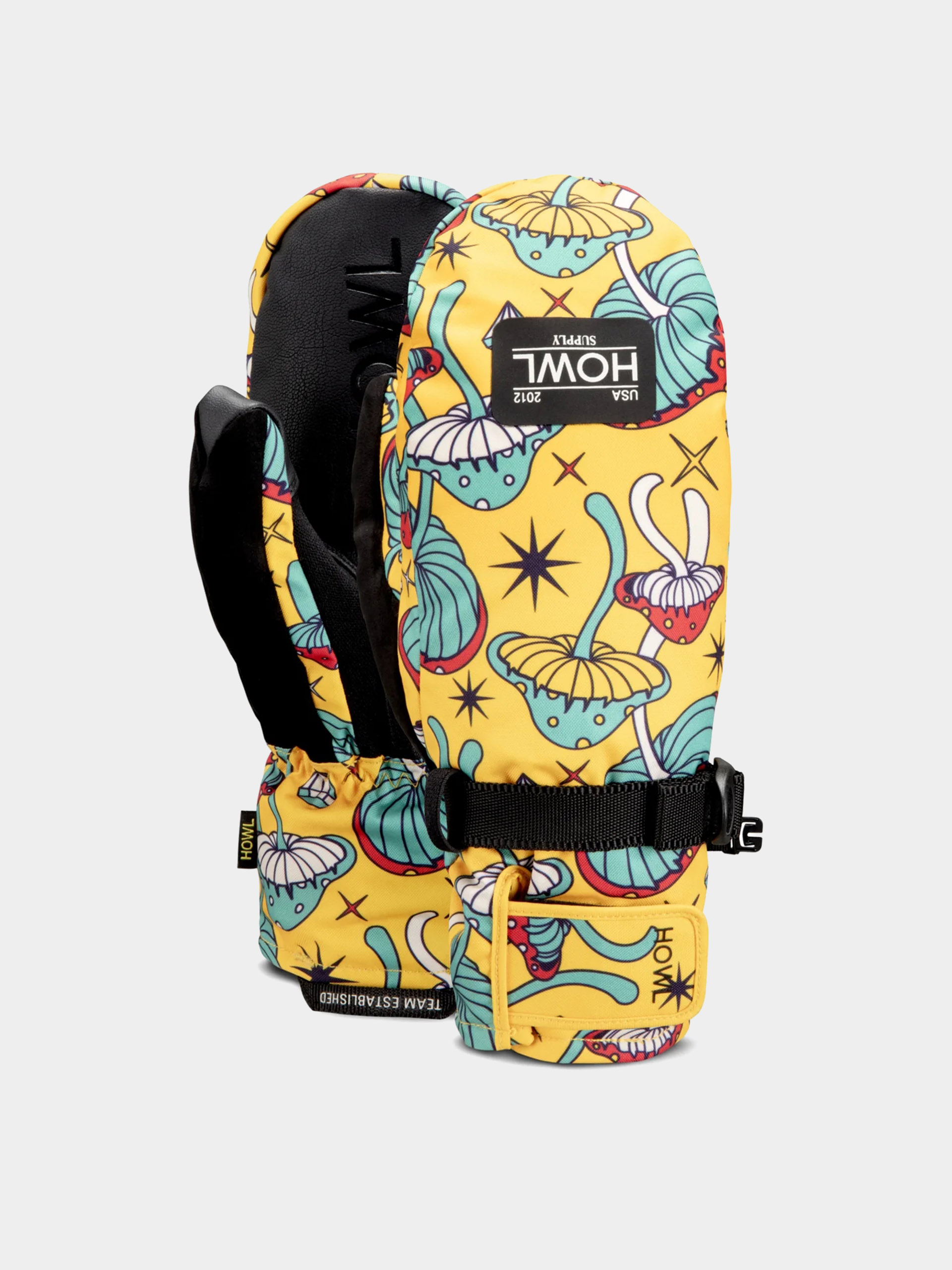 Ru0119kawice Howl Fairbanks Mitt (mushroom sunshine)