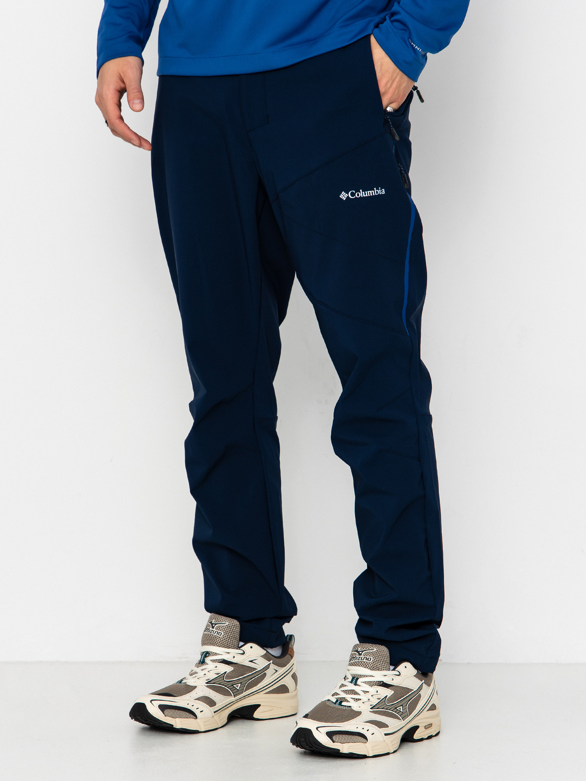 Spodnie Columbia Tech Softshell (collegiate navy)