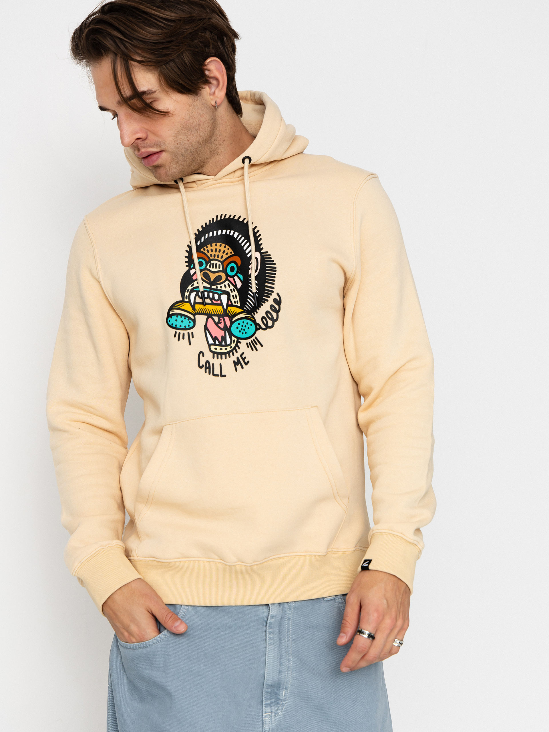 Bluza z kapturem Level Leve Call Me (beige)
