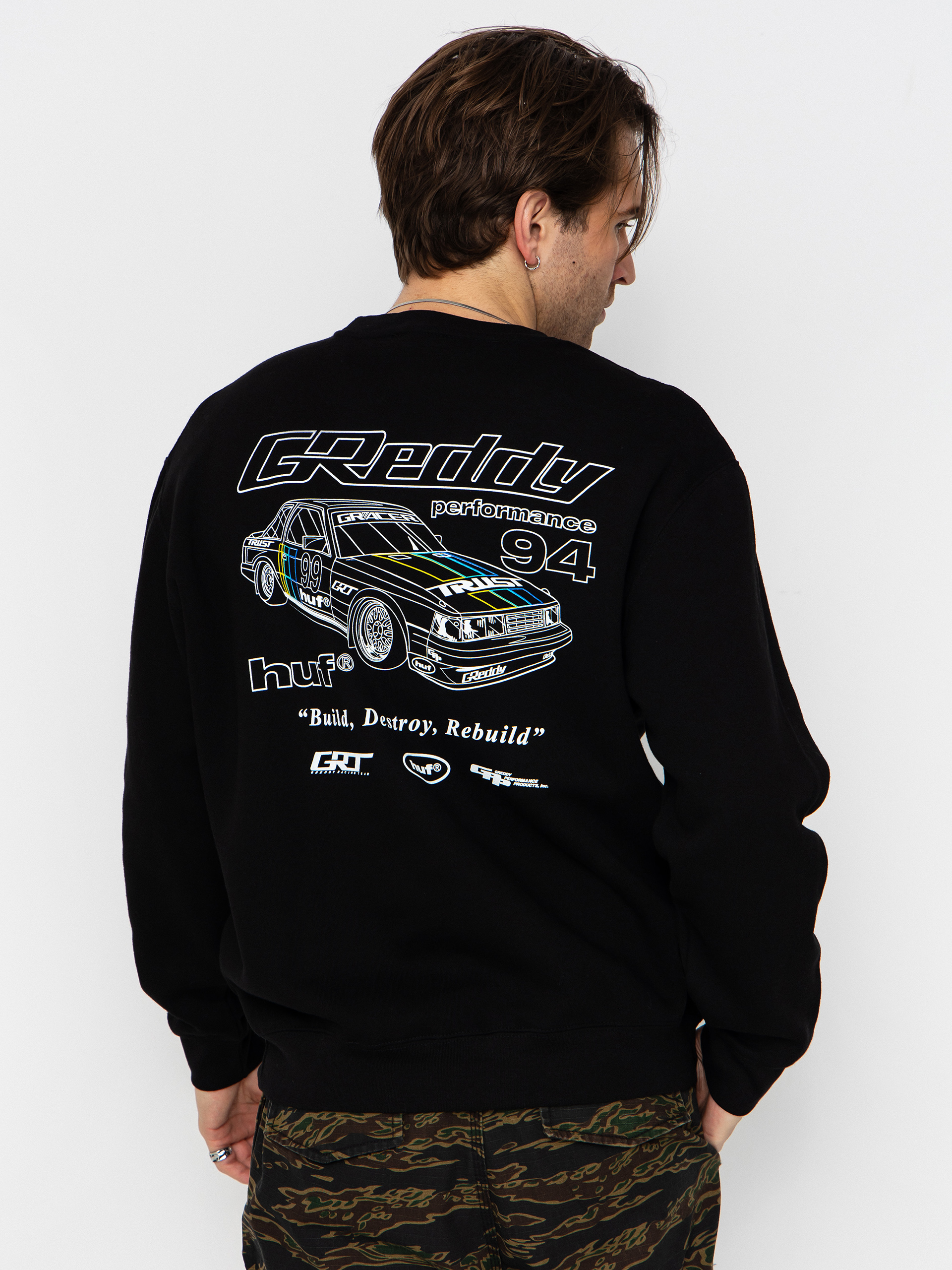 Bluza HUF X Greddy Retro Mod