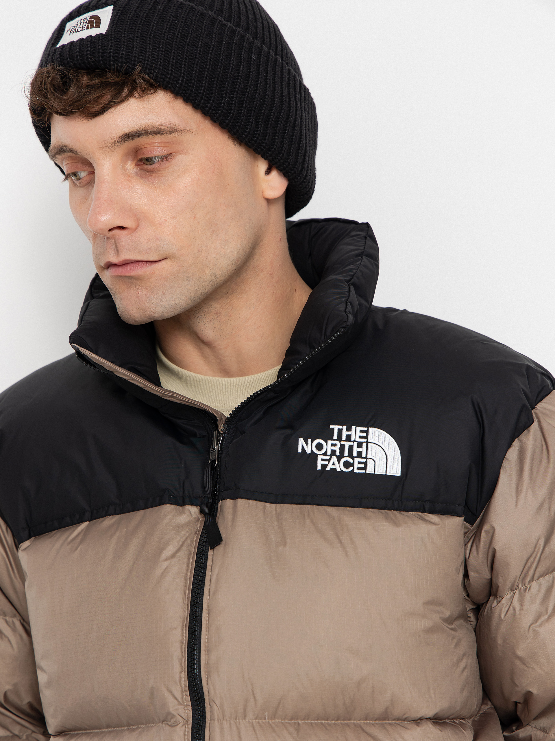 Kurtka The North Face 1996 Retro Nuptse (mocha brown/tnf black)