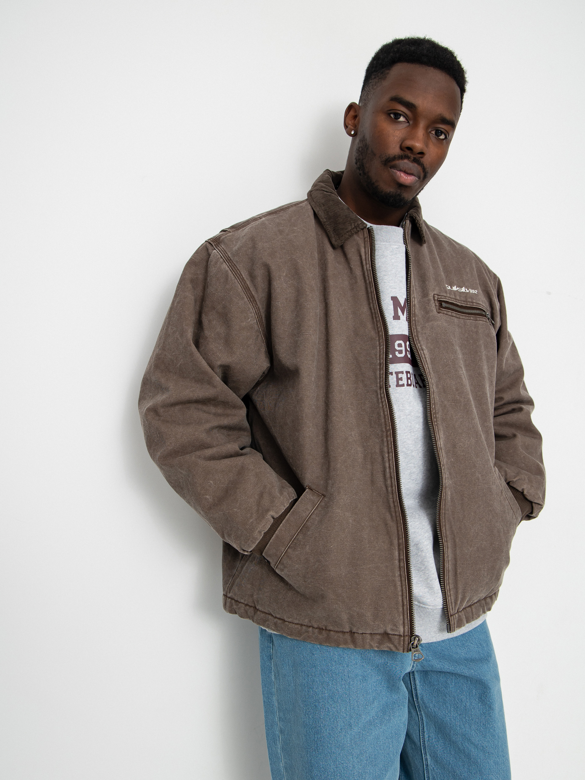 Kurtka Quiksilver Shaper Pad (chocolate brown)