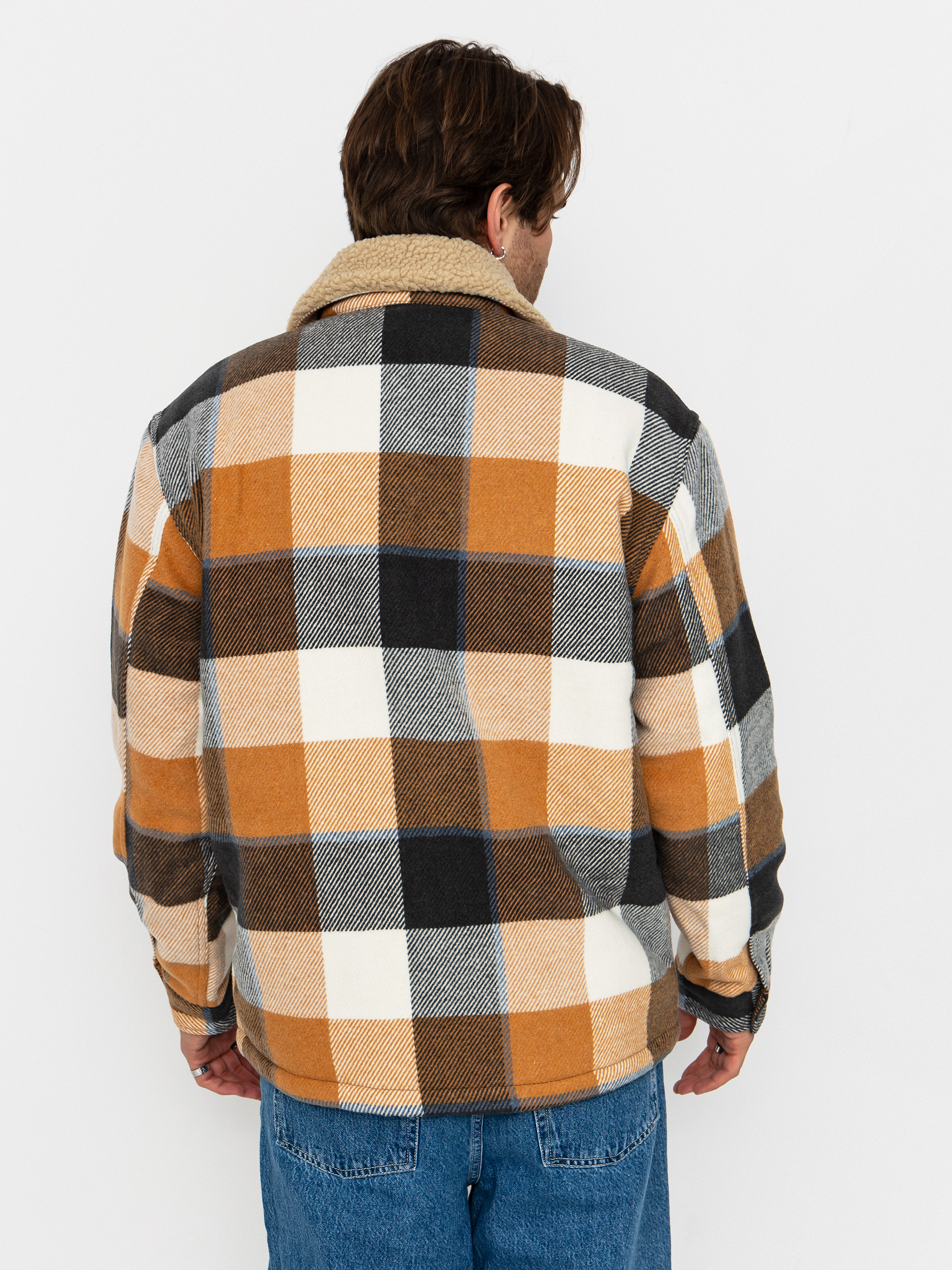 Kurtka Quiksilver Dna Sherpa Harrington (almond motherfly check)