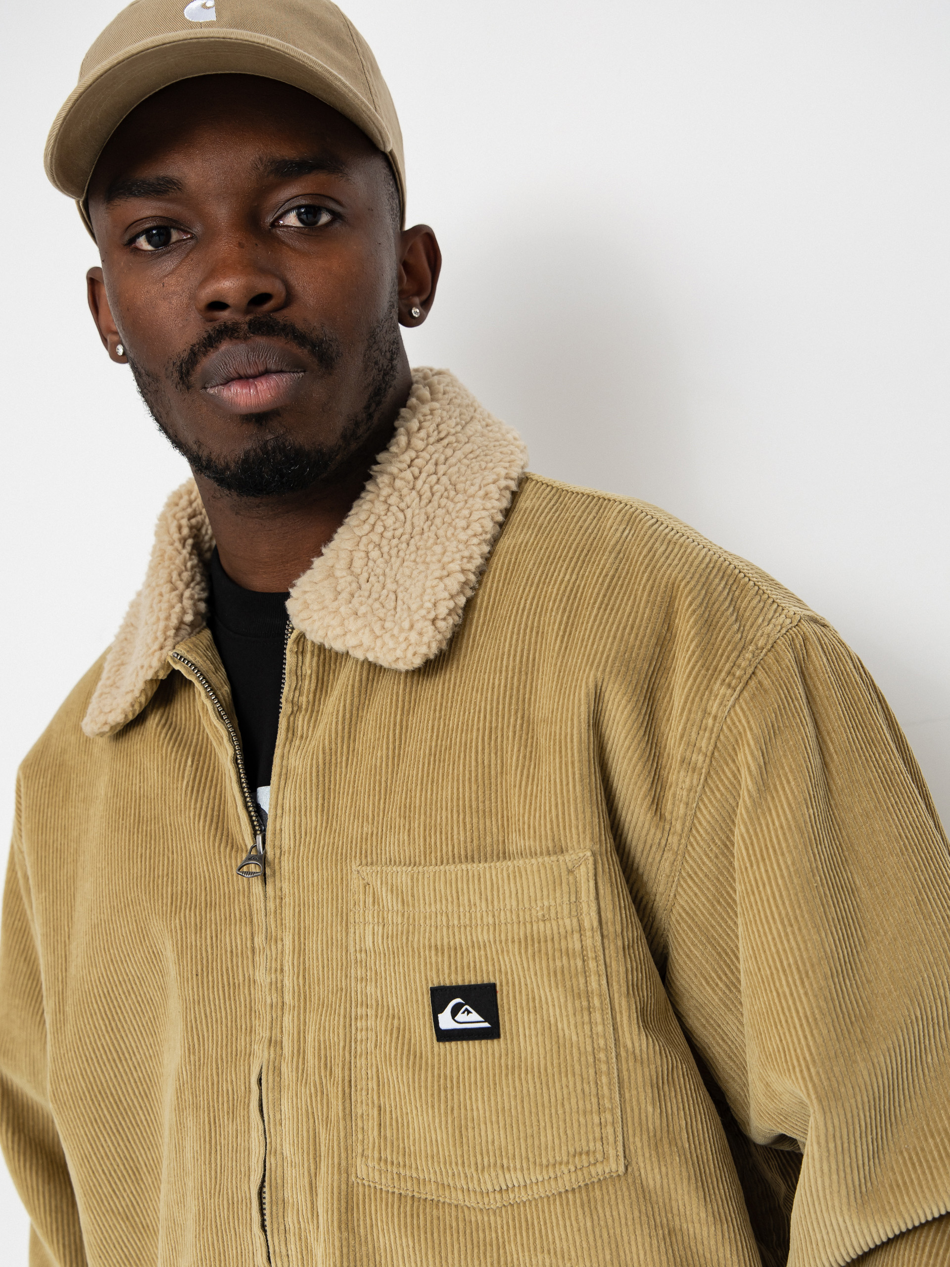 Kurtka Quiksilver Dna Sherpa Harrington (sponge/grape leaf)