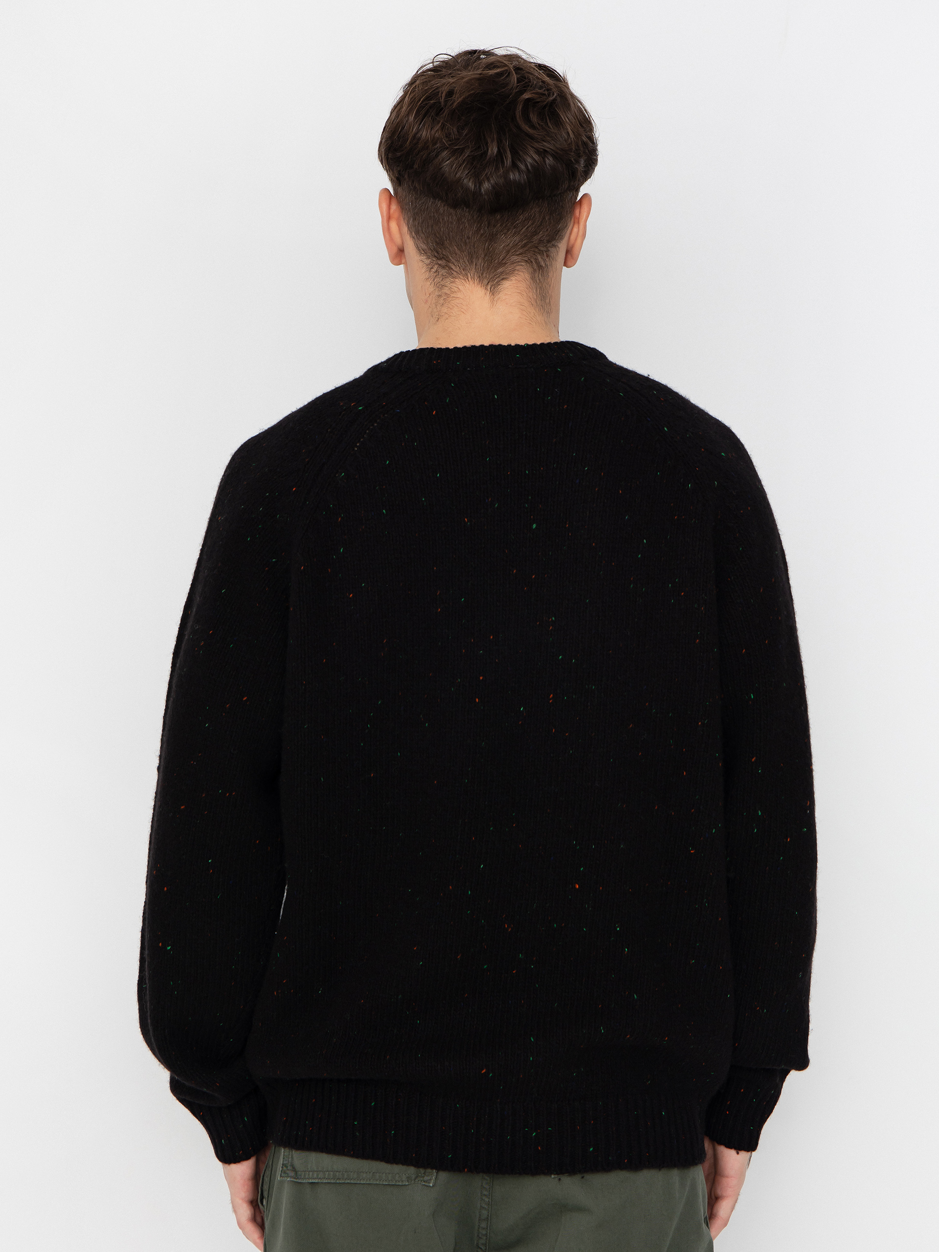 Sweter Carhartt WIP Anglistic (speckled black)
