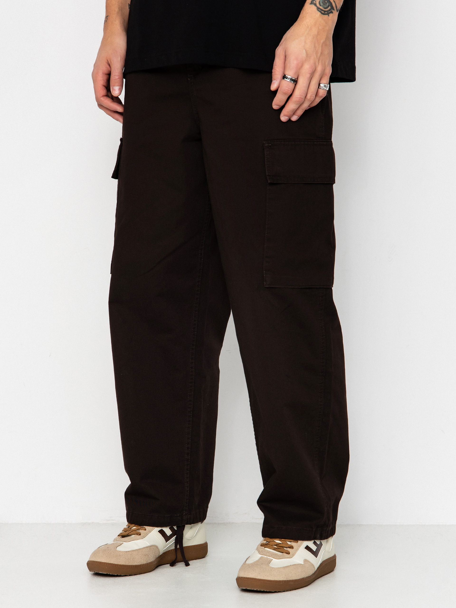 Spodnie Carhartt WIP Kade Cargo (tobacco/stone washed)