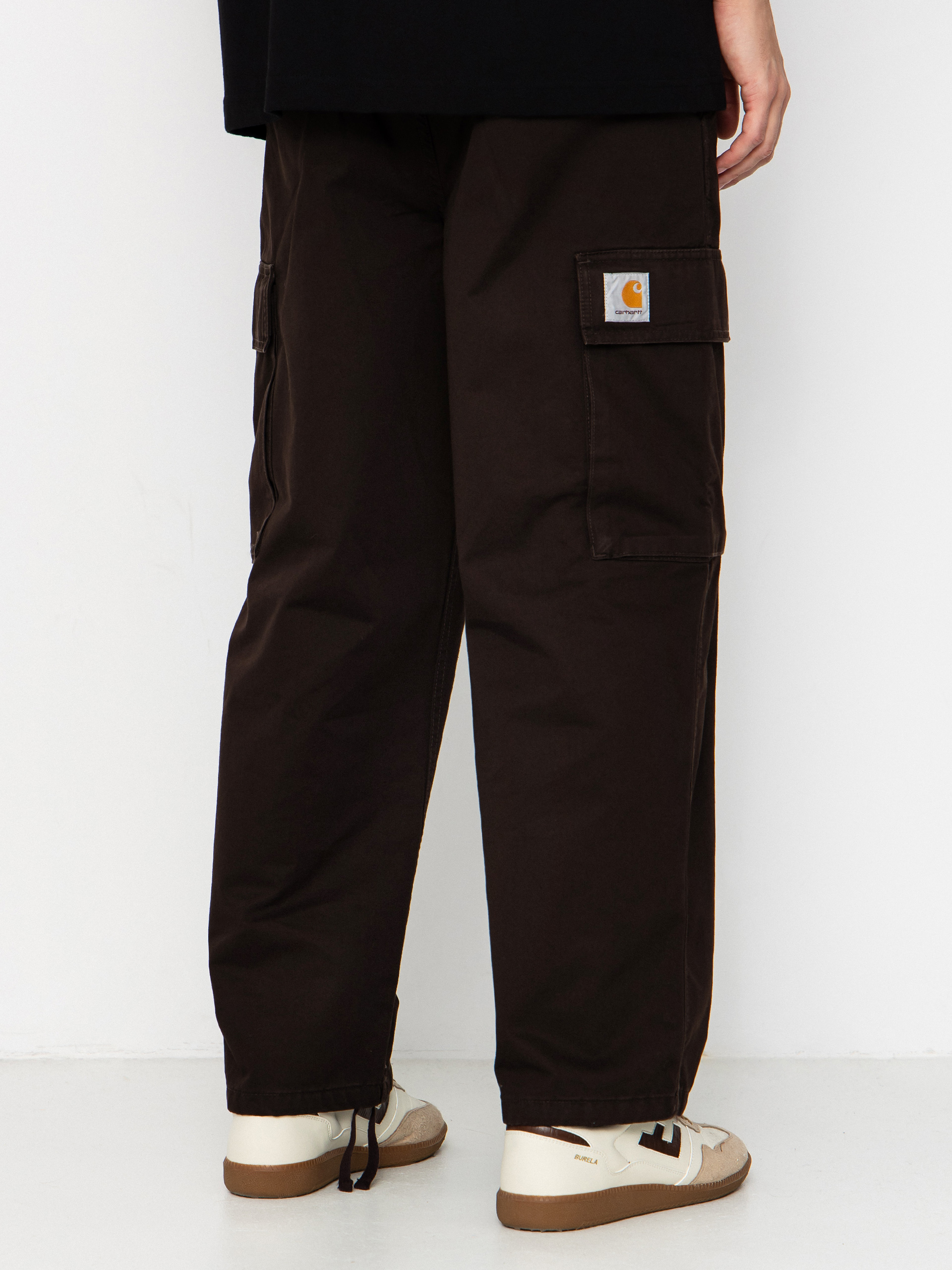 Spodnie Carhartt WIP Kade Cargo (tobacco/stone washed)