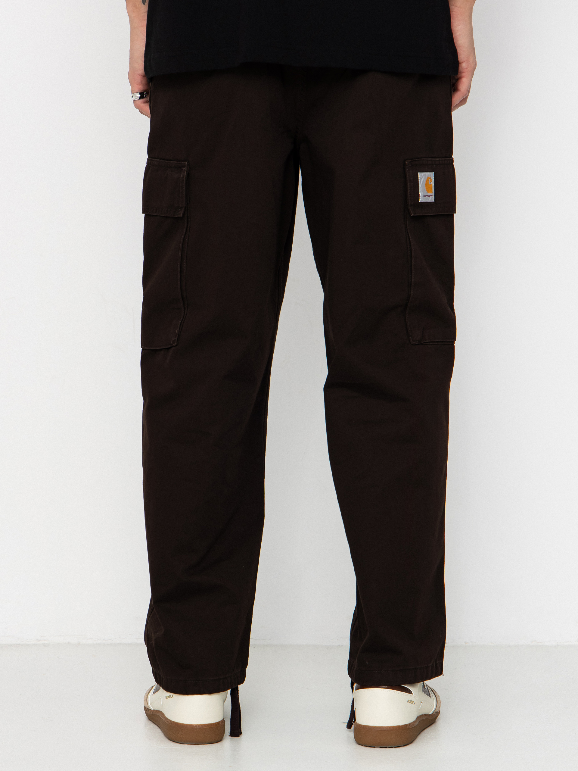 Spodnie Carhartt WIP Kade Cargo (tobacco/stone washed)