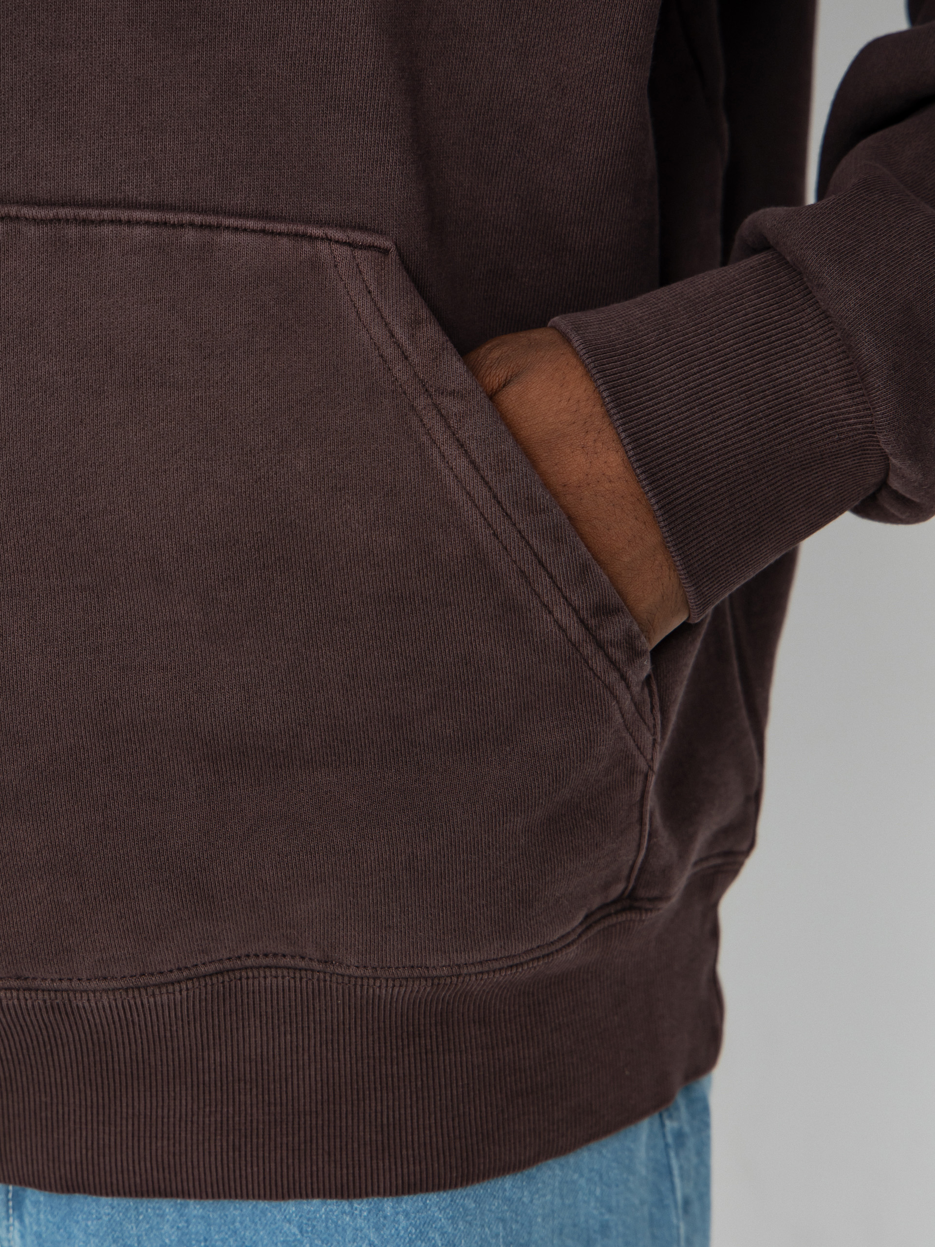 Bluza z kapturem Carhartt WIP Vista HD (palisander/garment dyed)