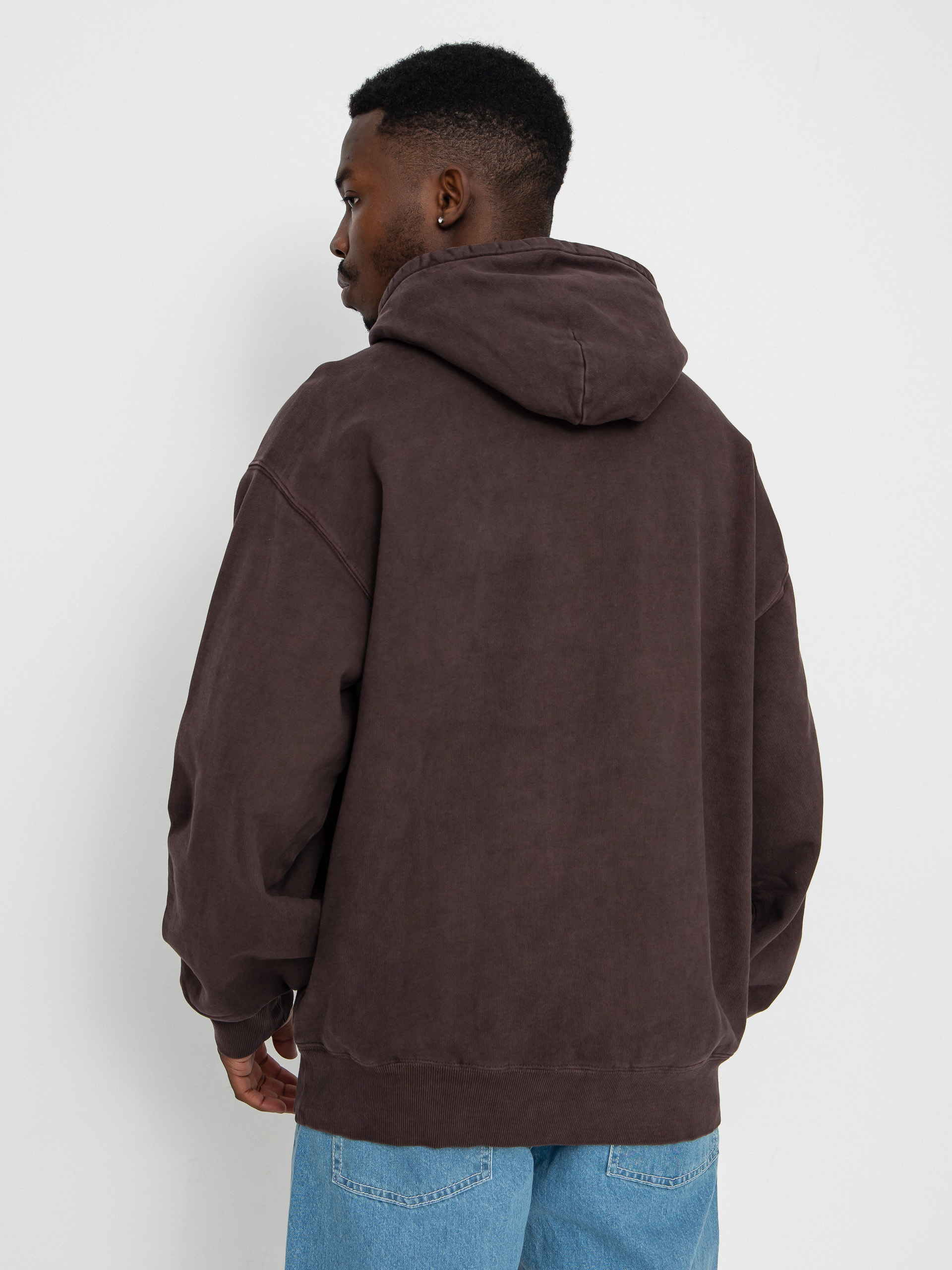 Bluza z kapturem Carhartt WIP Vista HD (palisander/garment dyed)