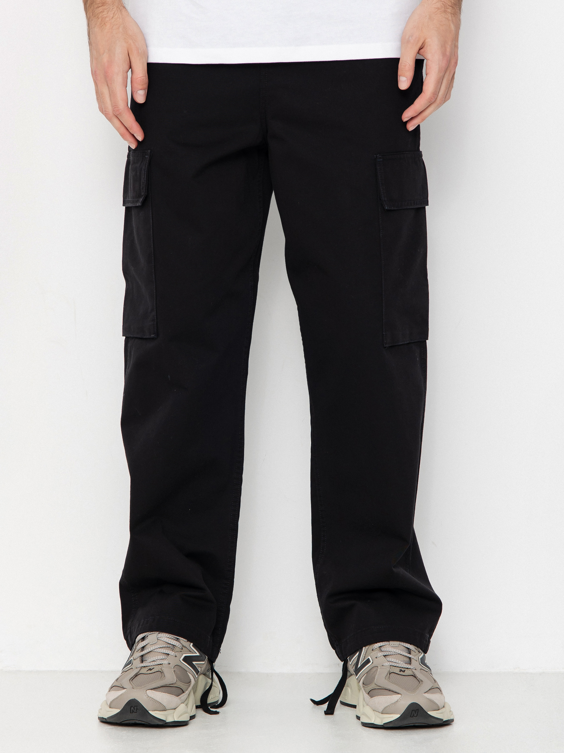 Spodnie Carhartt WIP Kade Cargo (black/stone washed)