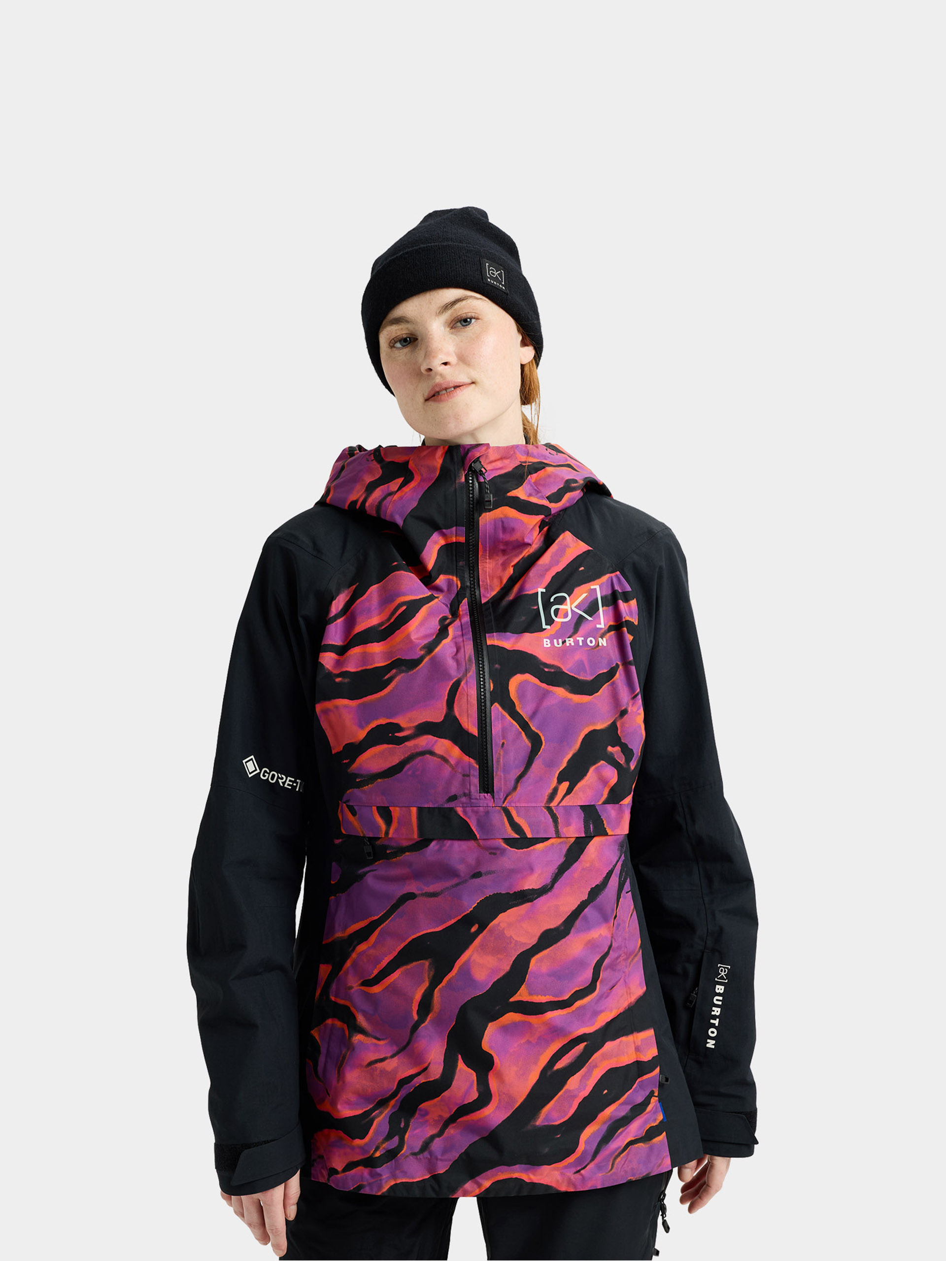 Damska Kurtka snowboardowa Burton Ak Gore Tex Kimmy 2L Anorak (slash multi/true black)