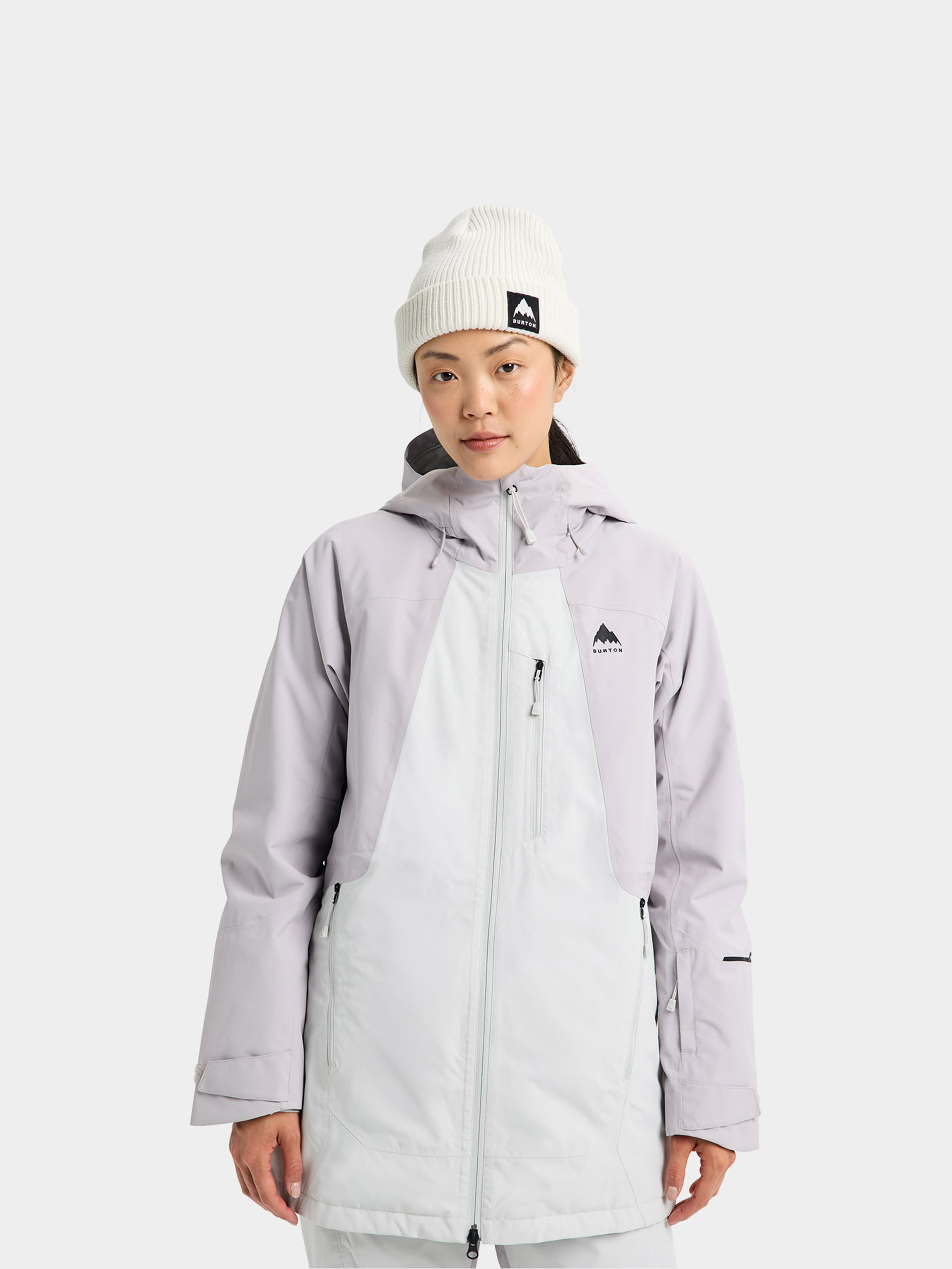 Damska Kurtka snowboardowa Burton Reserve 2L Insulated (washed lavender/gray cloud)