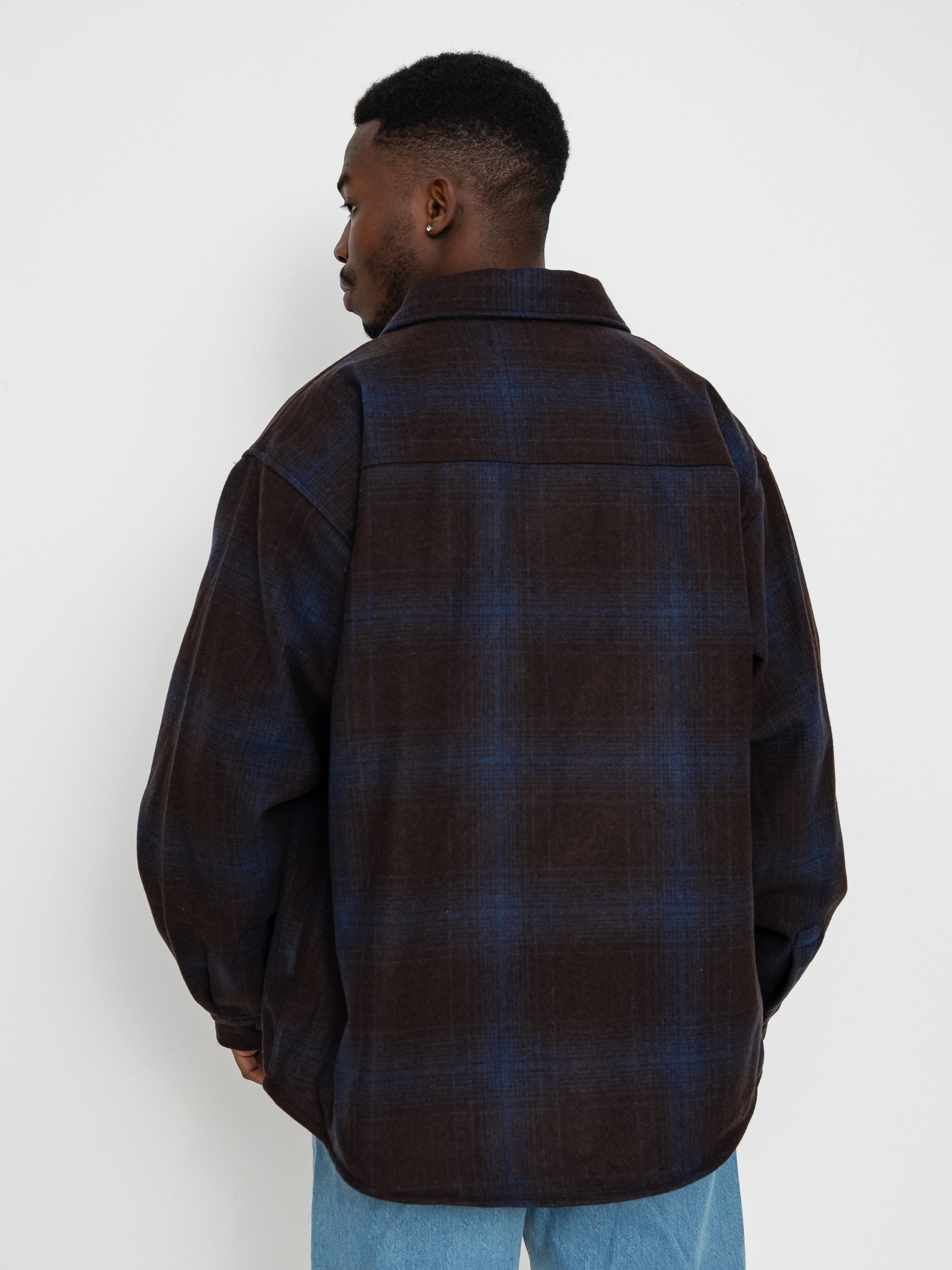 Kurtka Carhartt WIP Brennan (brennan check/palisander/jupiter)