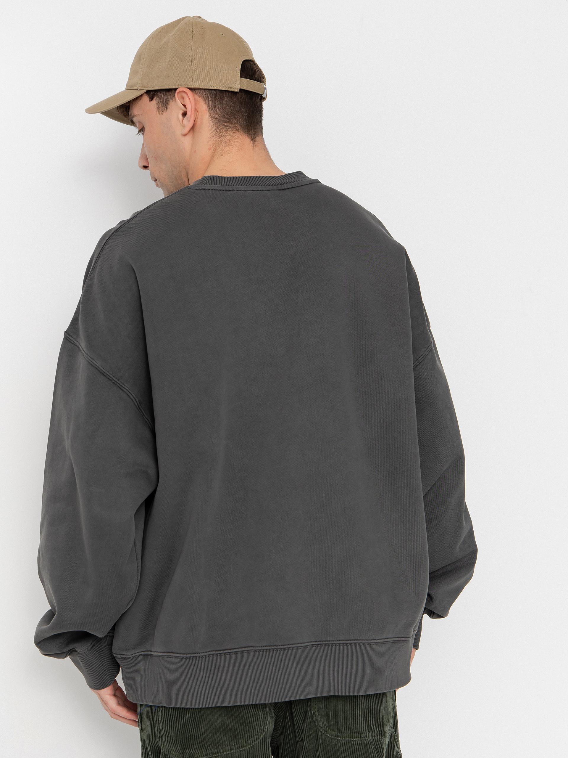 Bluza Carhartt WIP Benton (graphite/garment dyed)