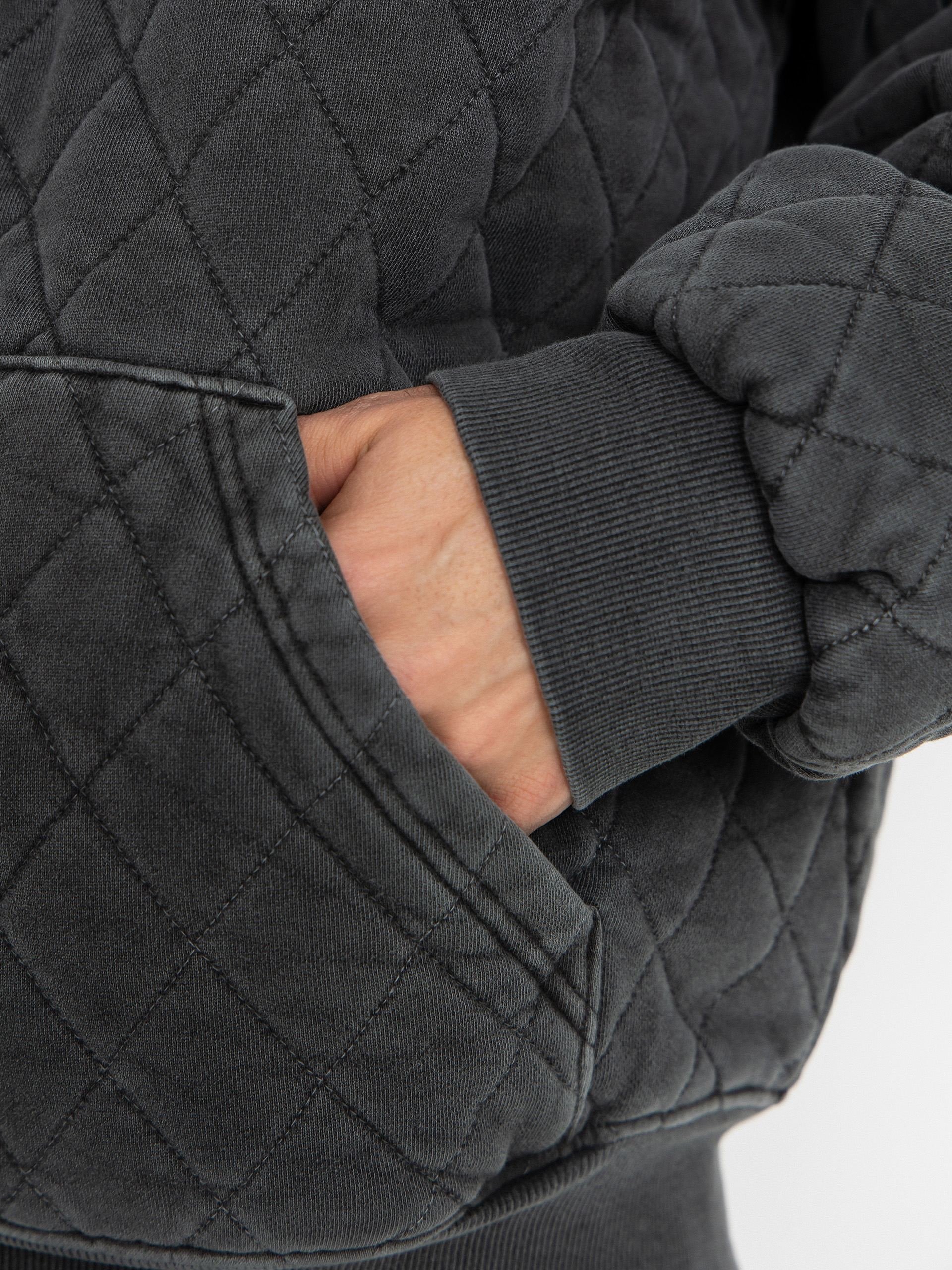 Kurtka Carhartt WIP Vista Quilted ZHD (black/garment dyed)