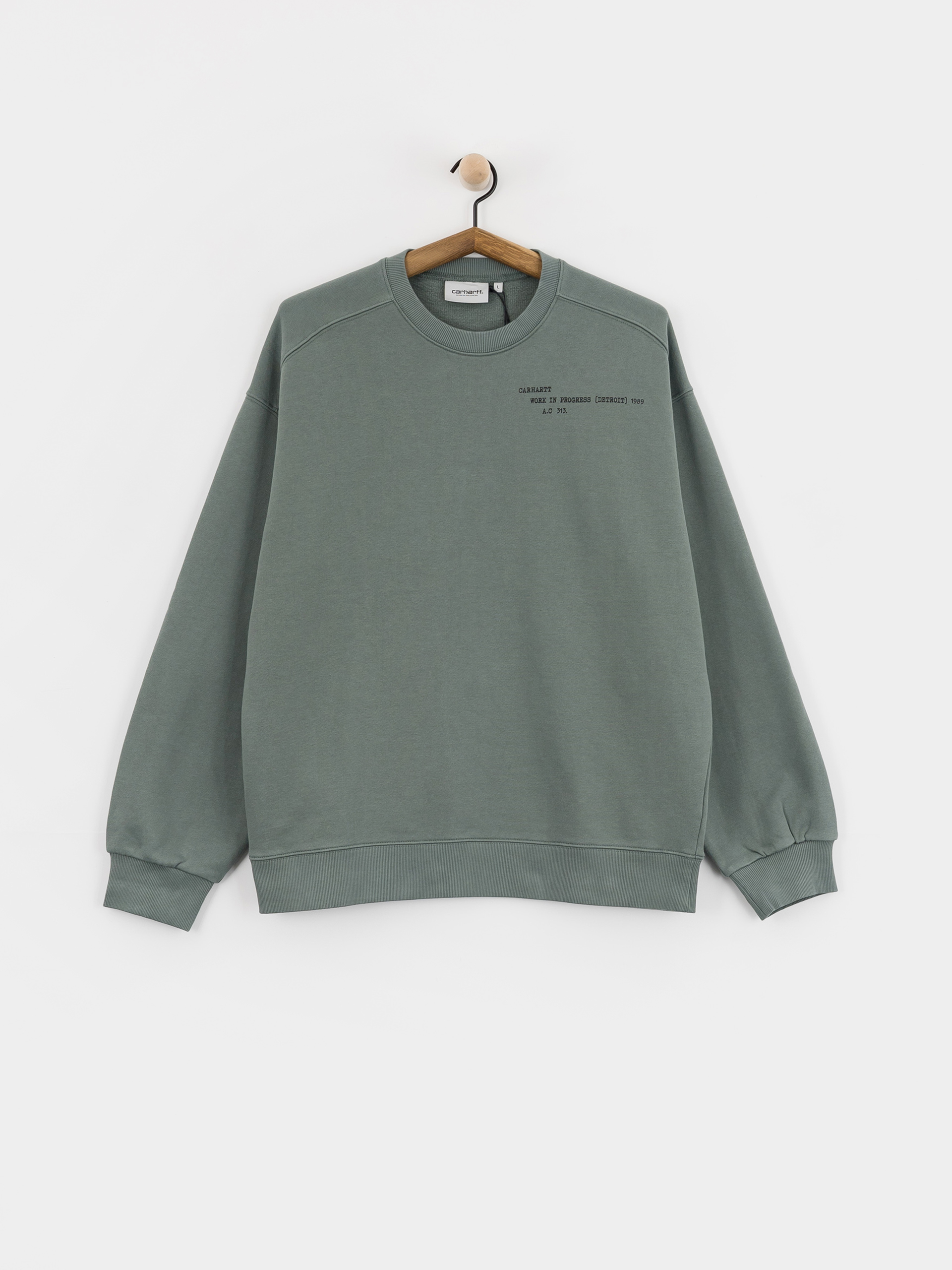 Bluza Carhartt WIP Punched (velvet green)
