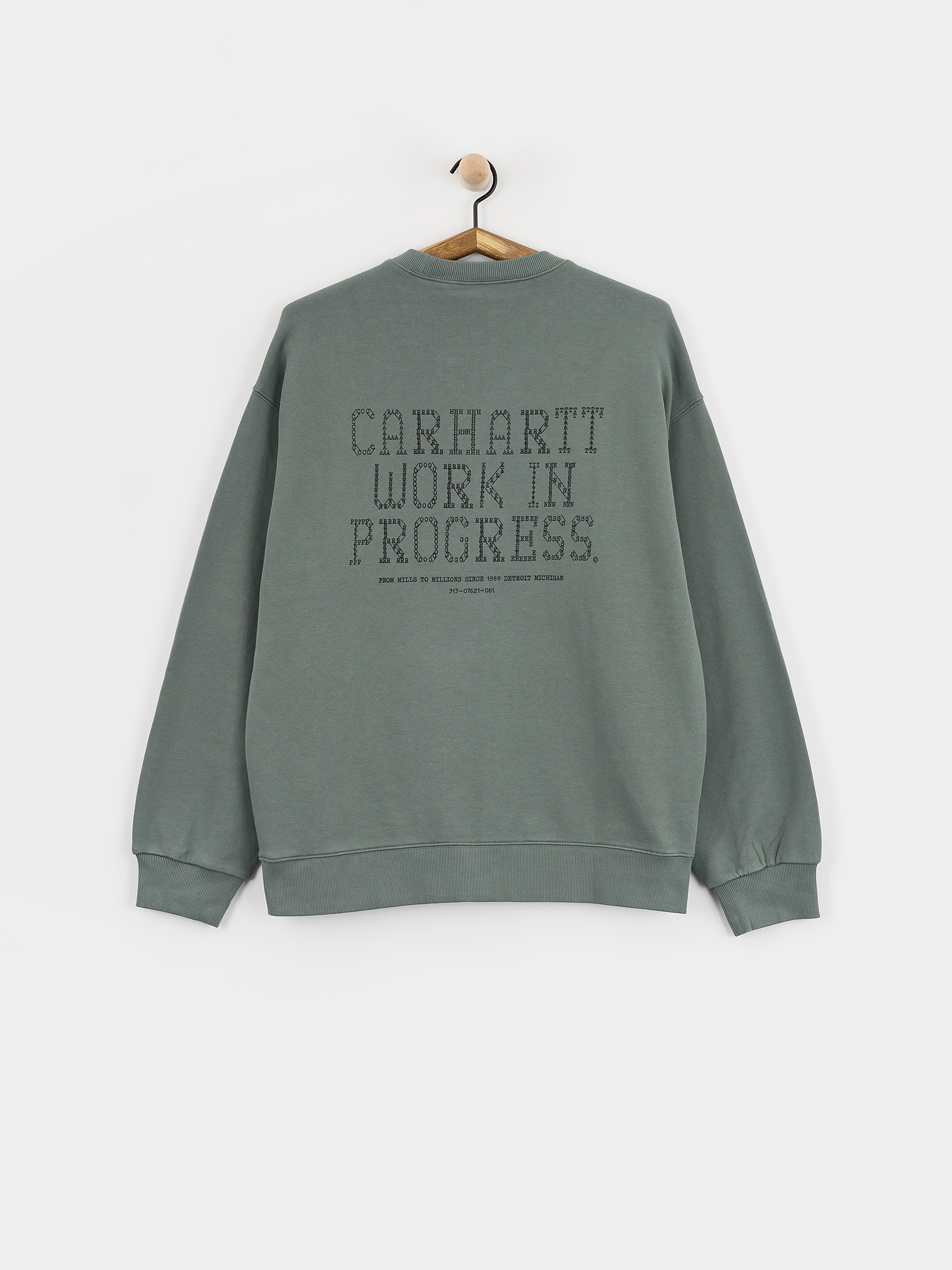 Bluza Carhartt WIP Punched (velvet green)