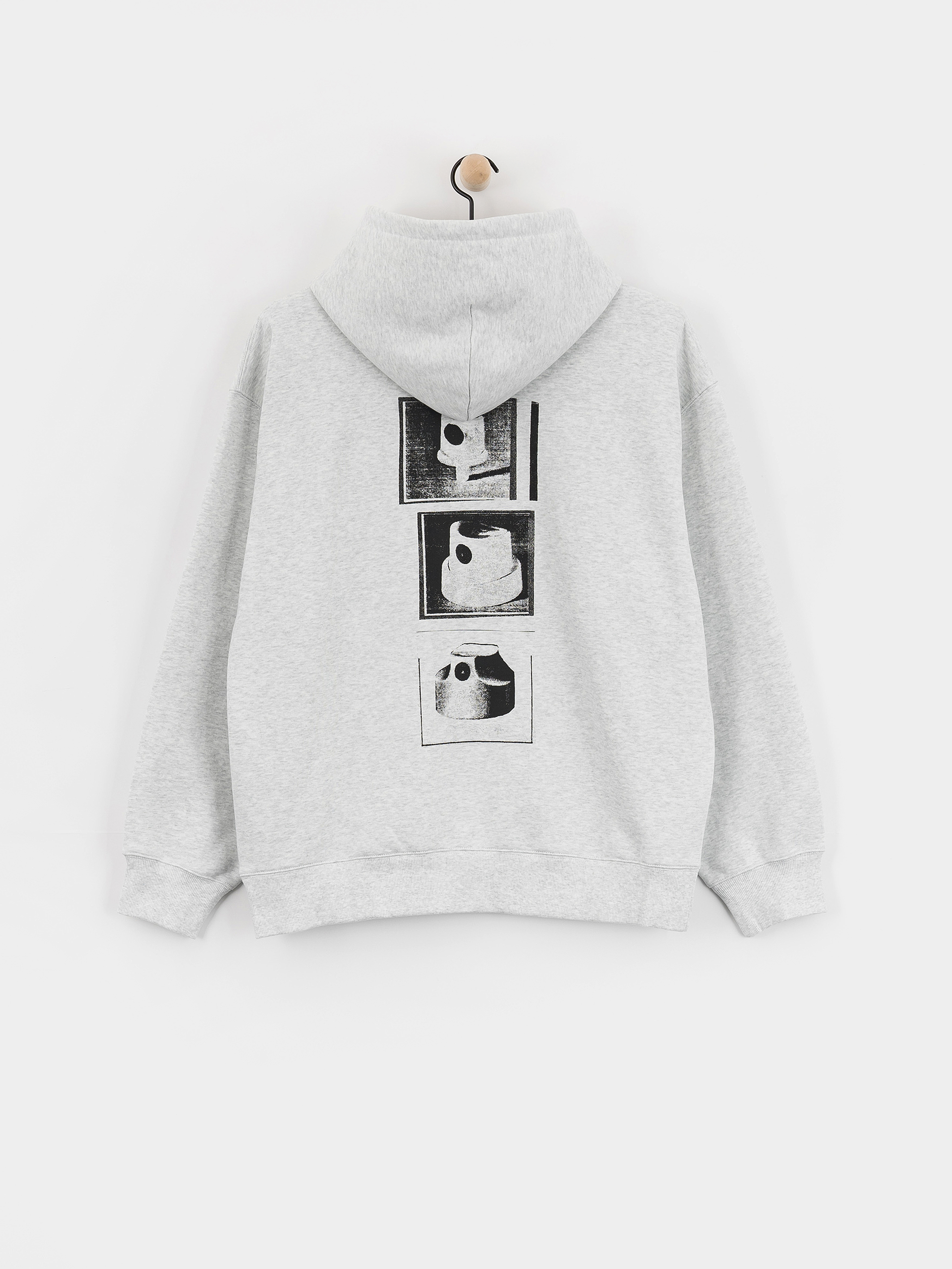 Bluza z kapturem Carhartt WIP Caps HD (ash heather)