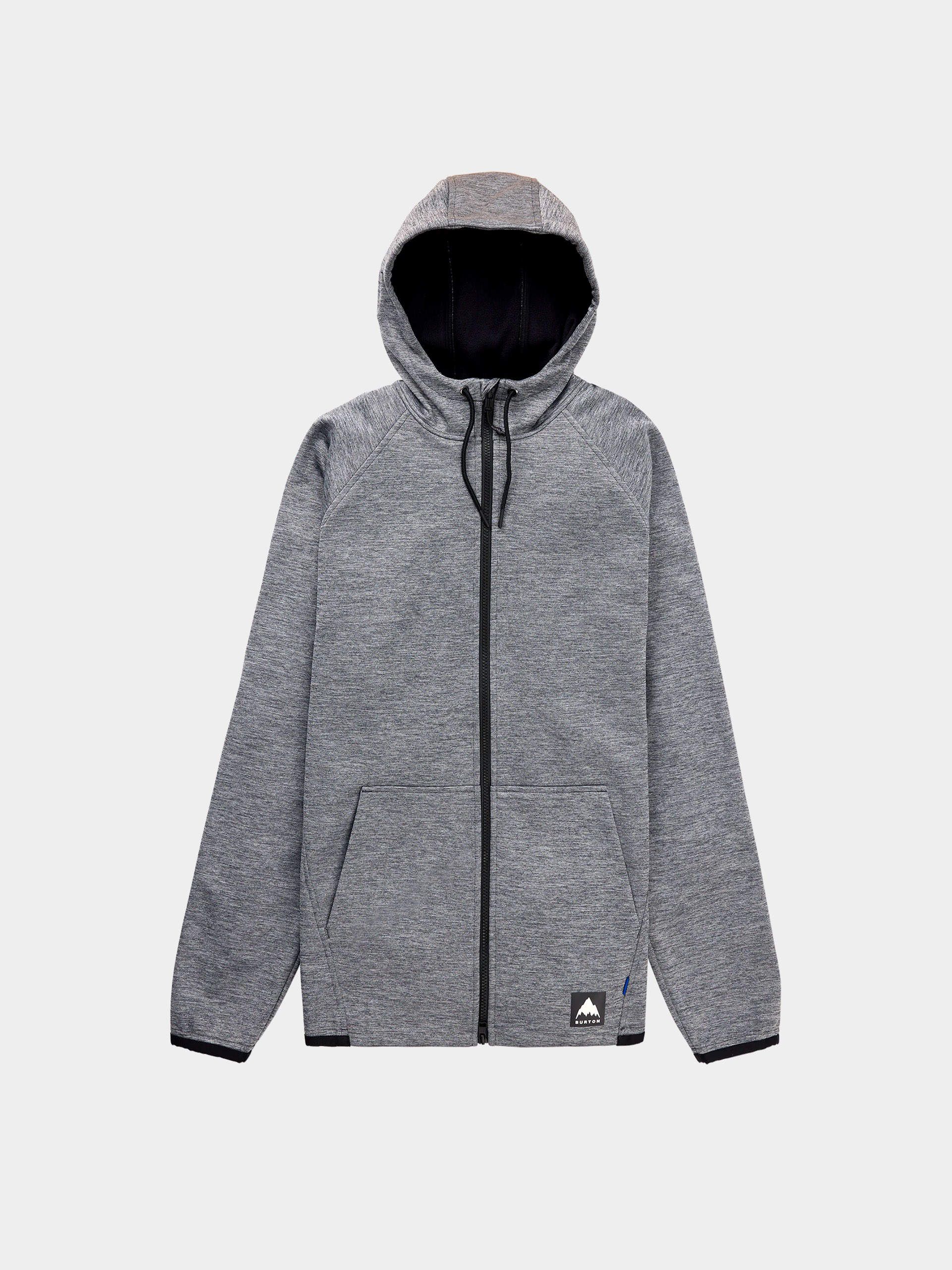 Męska Bluza aktywna Burton Crown ZHD (true black heather)