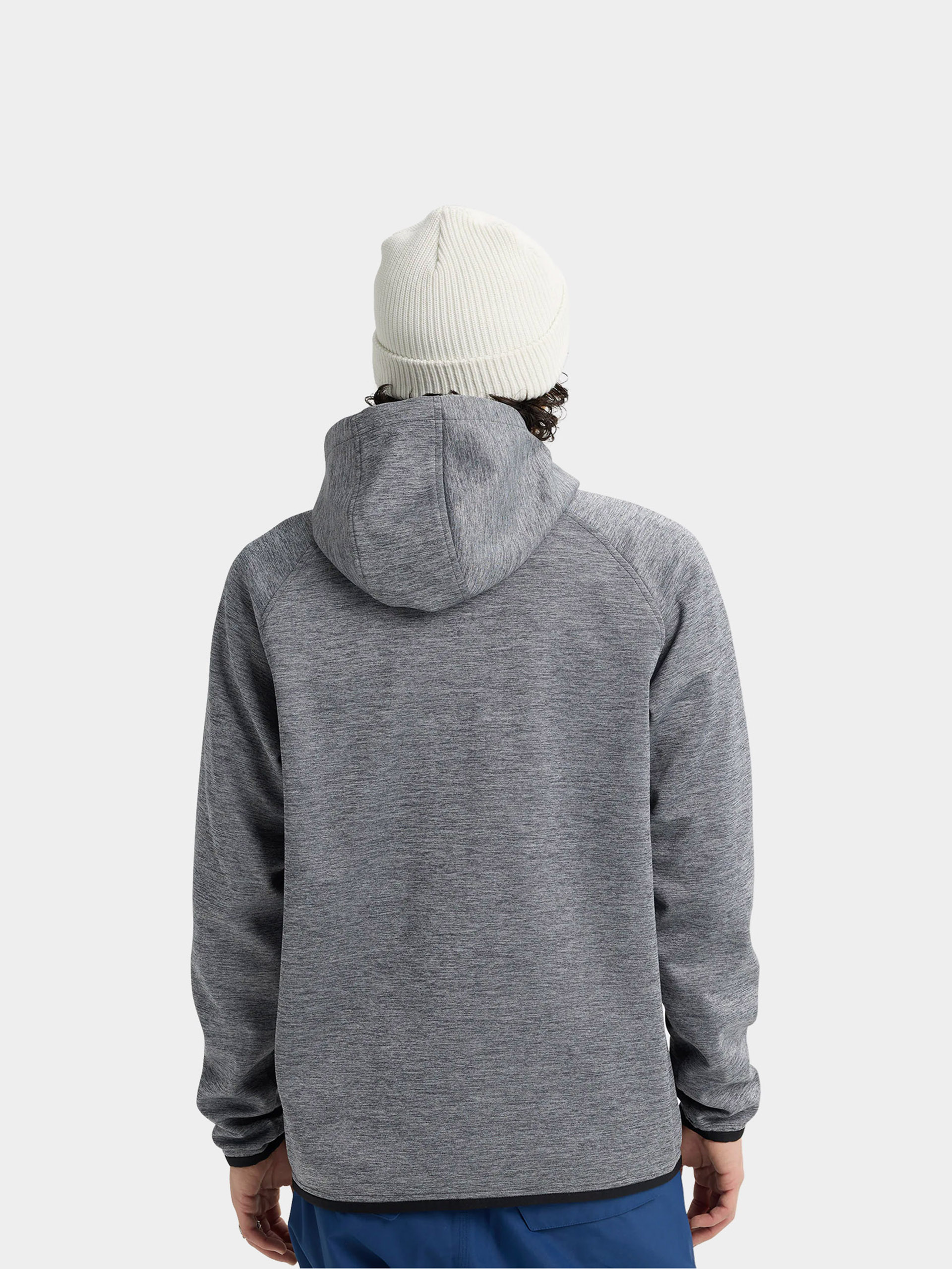 Męska Bluza aktywna Burton Crown ZHD (true black heather)