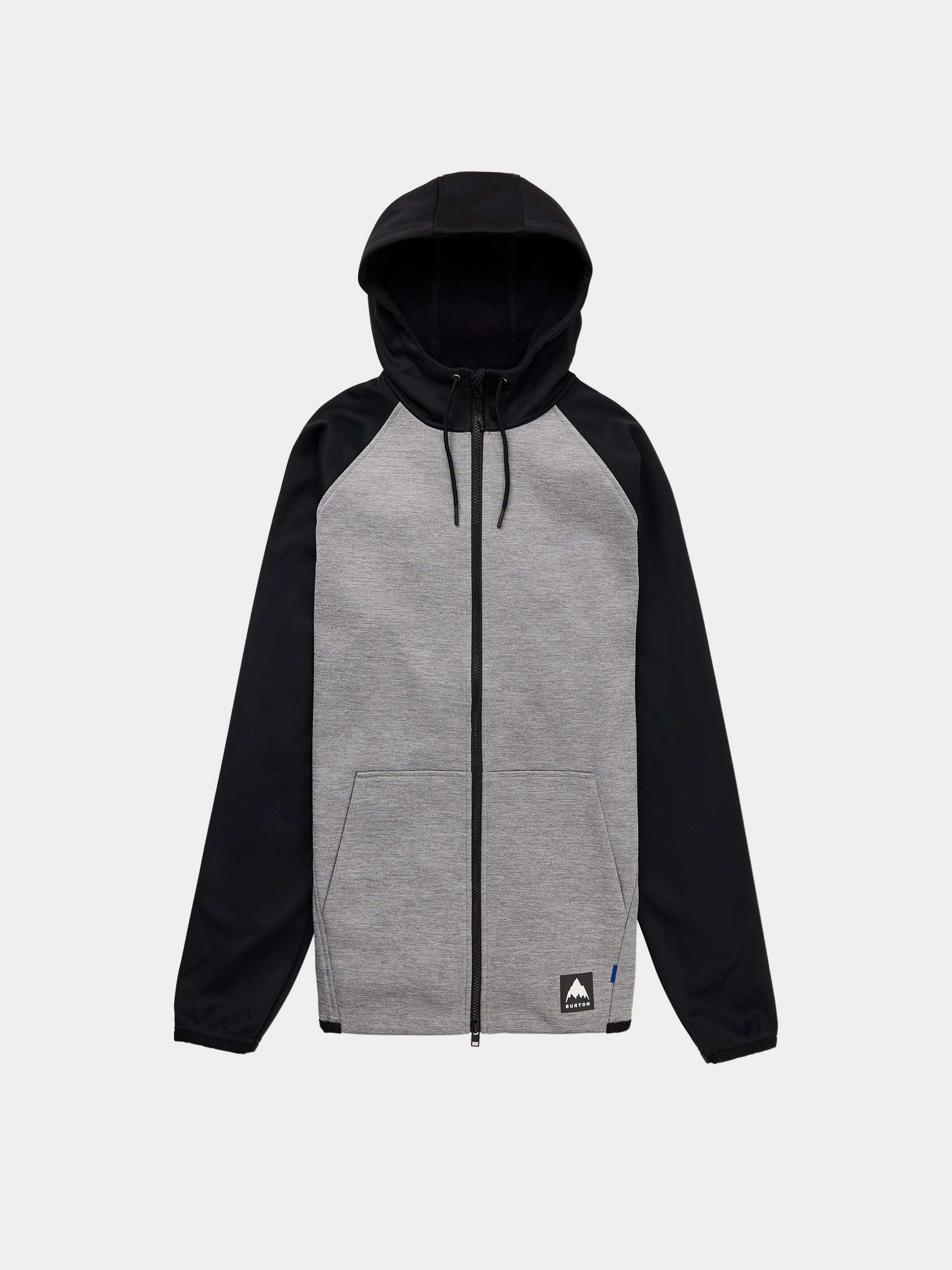 Męska Bluza aktywna Burton Crown ZHD (gray heather/true black)