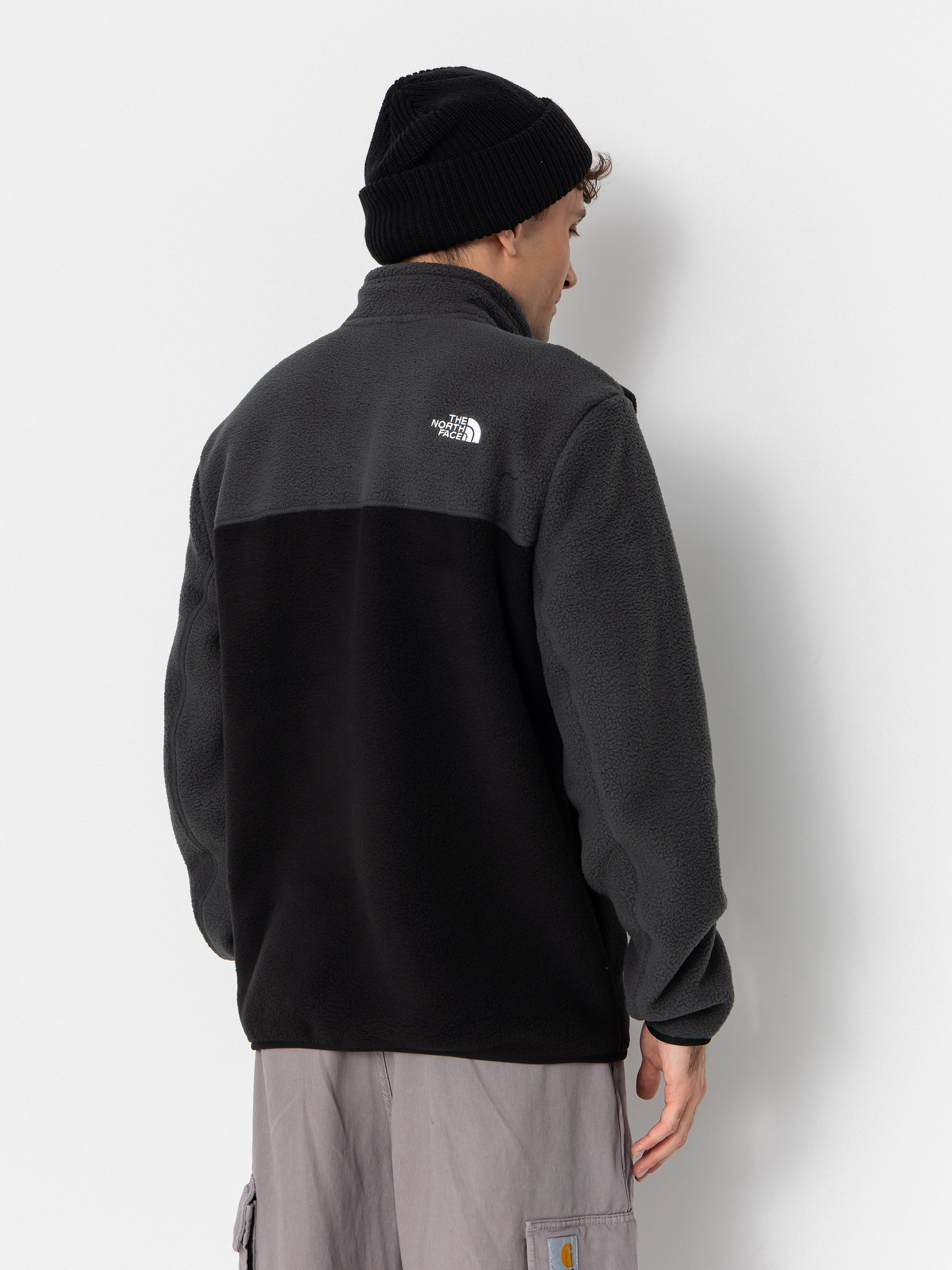 Męski Polar The North Face Yumiori 1/4 Zip (tnfblk/asphltgry/mnmntgry)