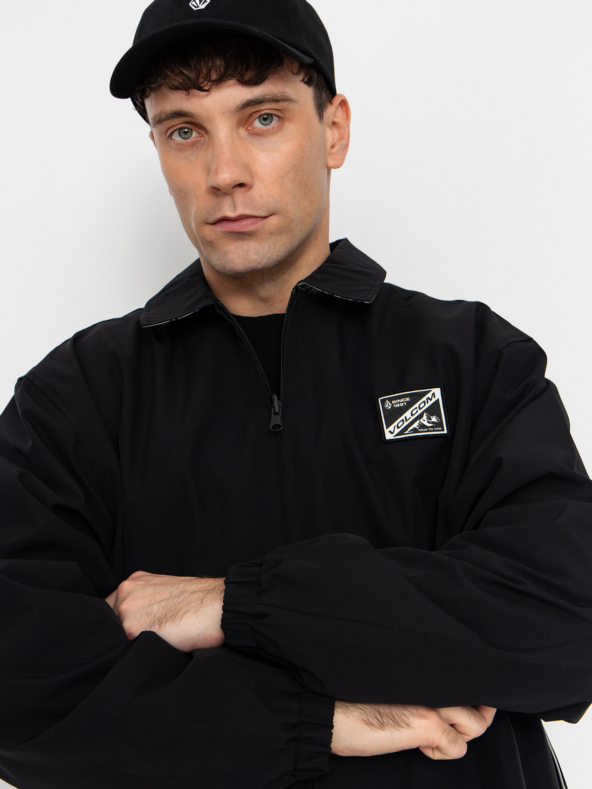 Kurtka Volcom Fakie Reversible (black)