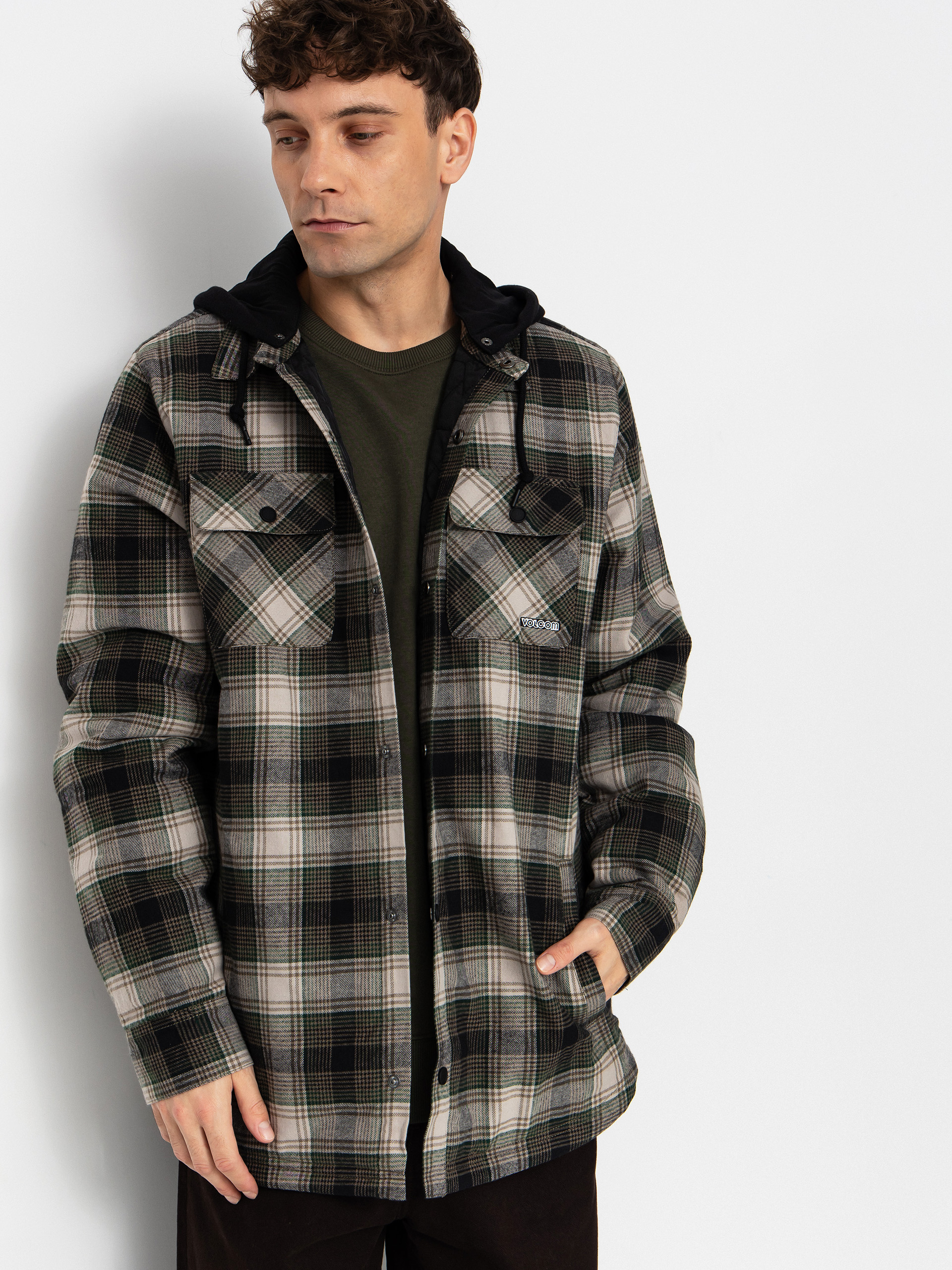 Kurtka Volcom Kenson Ins Flannel (black green)