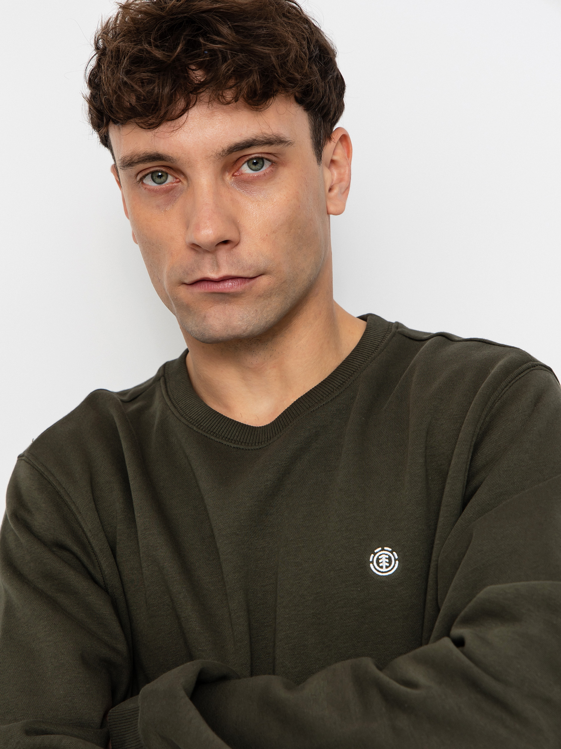 Bluza Element Icon Embroidery Cr (forest night)