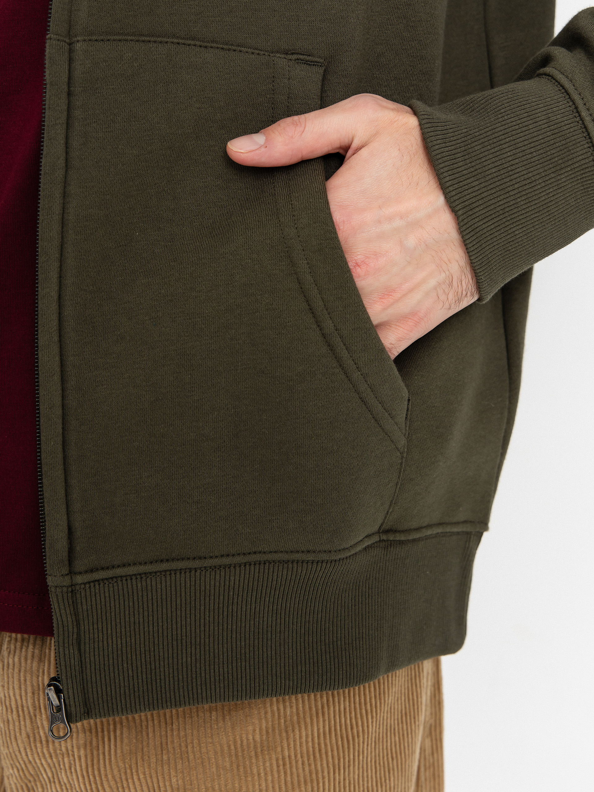 Bluza z kapturem Element Icon Embroidery ZHD (forest night)