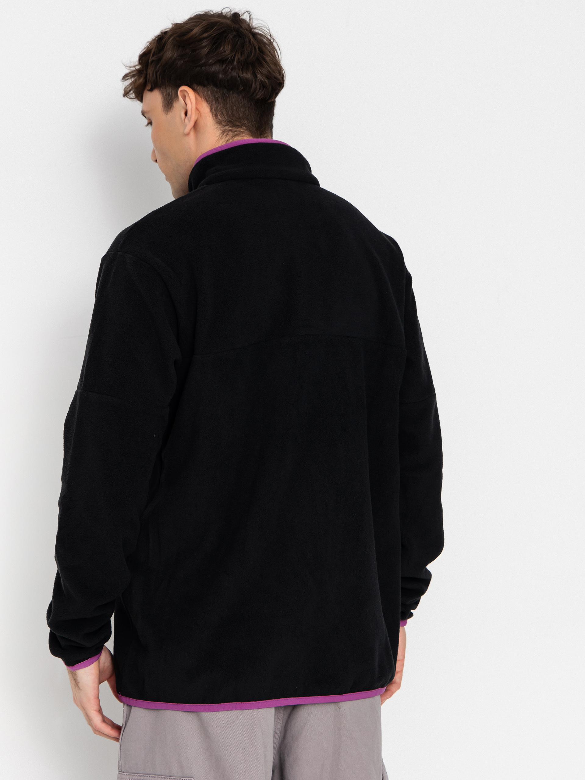 Męski Polar Picture Arcca 1/4 Zip (black)